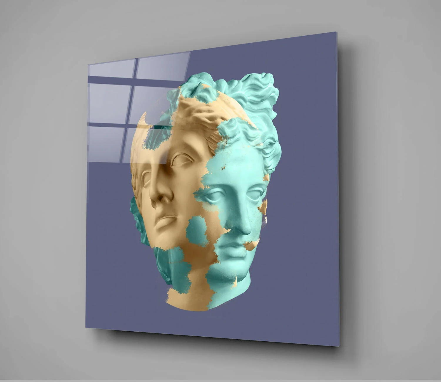 Sculpture Glass Wall Art - Image 3