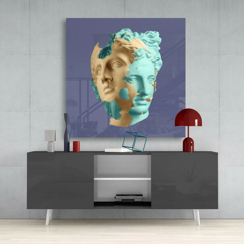 Sculpture Glass Wall Art - Image 4