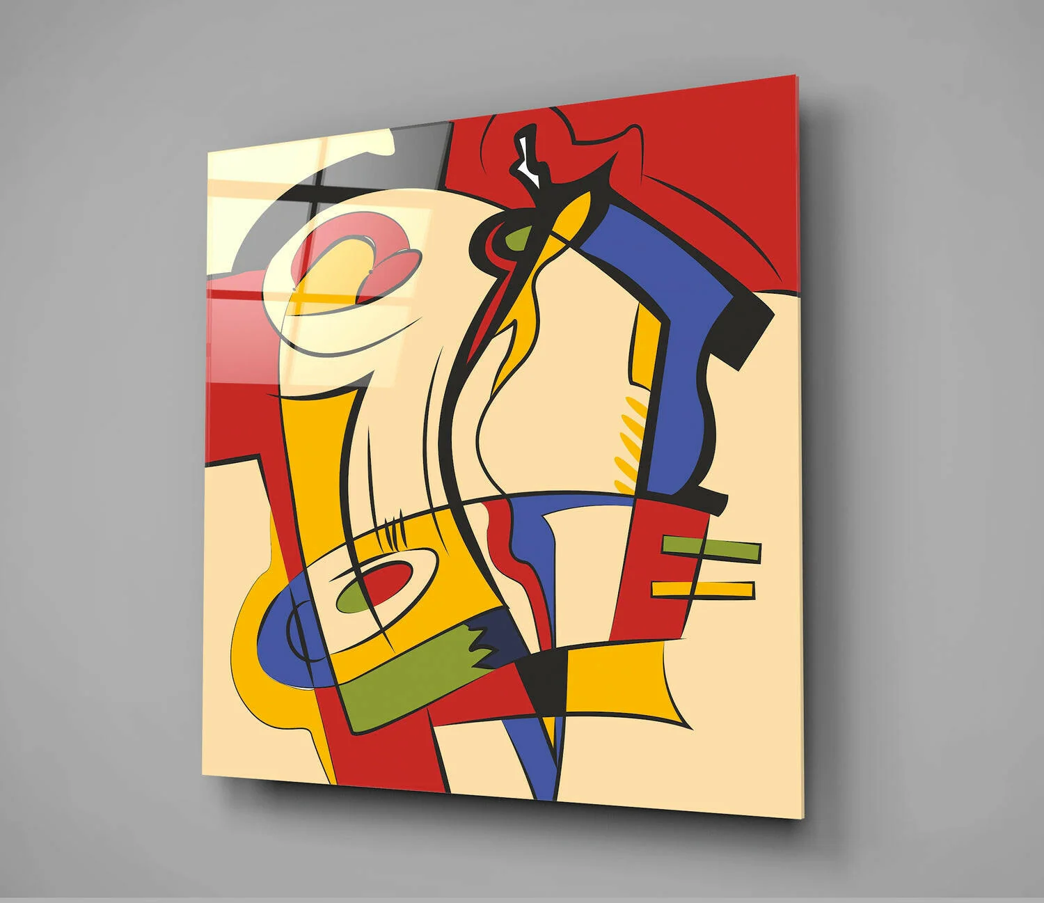 Alfred Gockel Glass Wall Art - Image 3