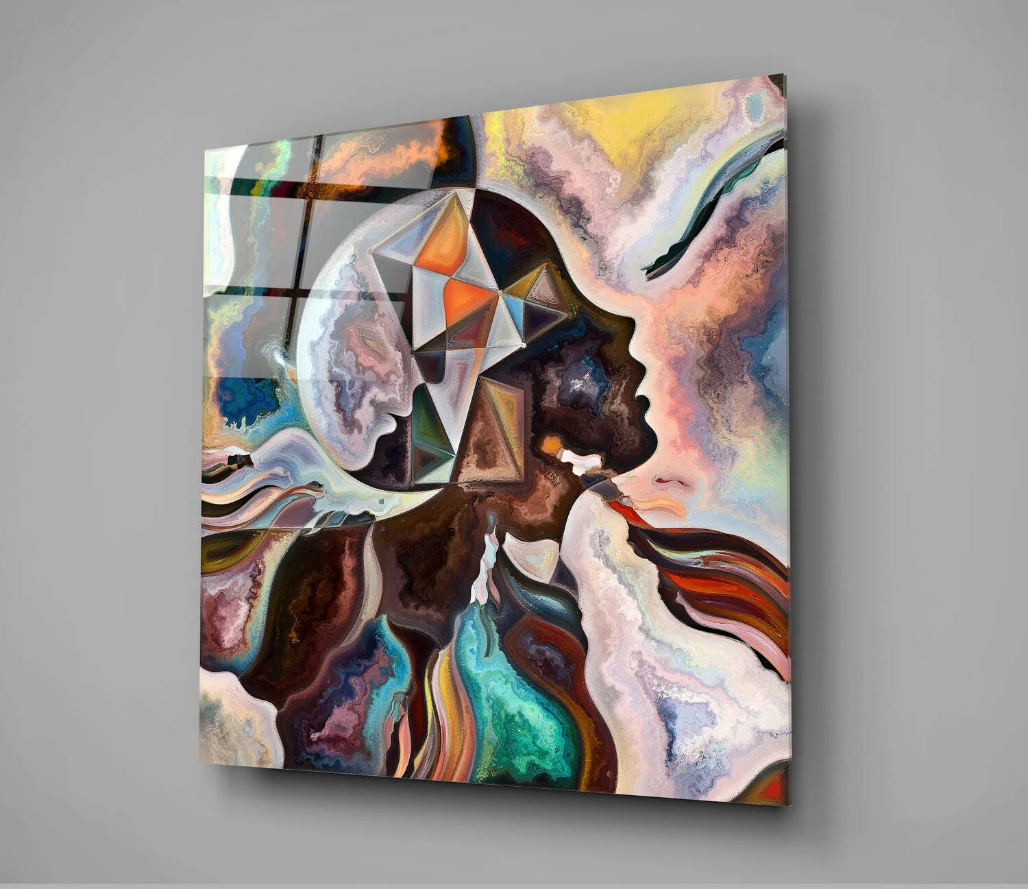 Meditation Glass Wall Art - Image 3