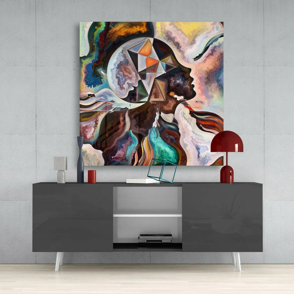 Meditation Glass Wall Art - Image 4