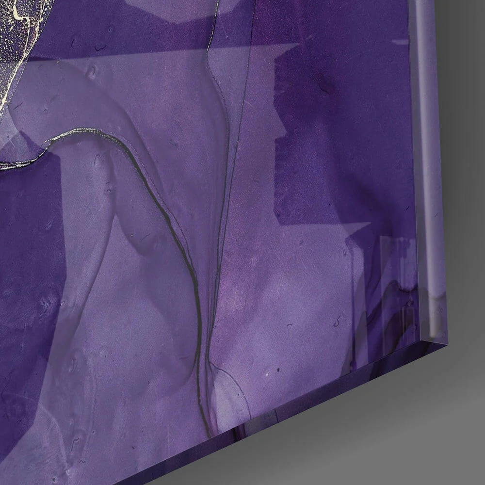 Abstract Glass Wall Art - Image 3