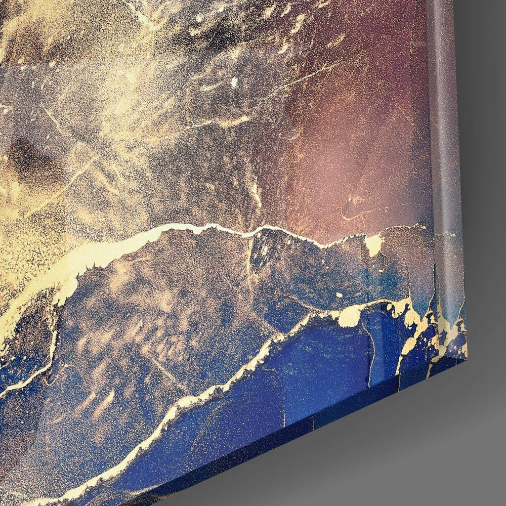 Abstract Glass Wall Art - Image 3