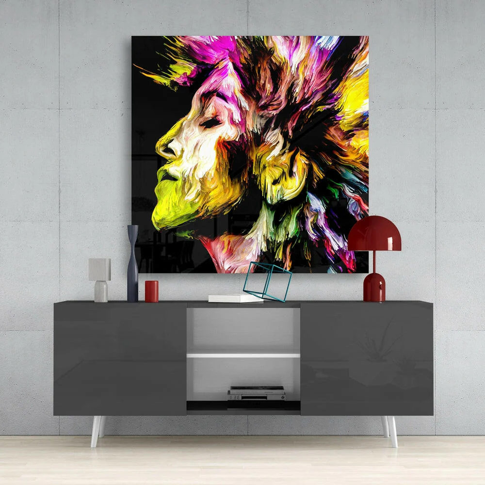 Thought Generation Glass Wall Art - Image 4