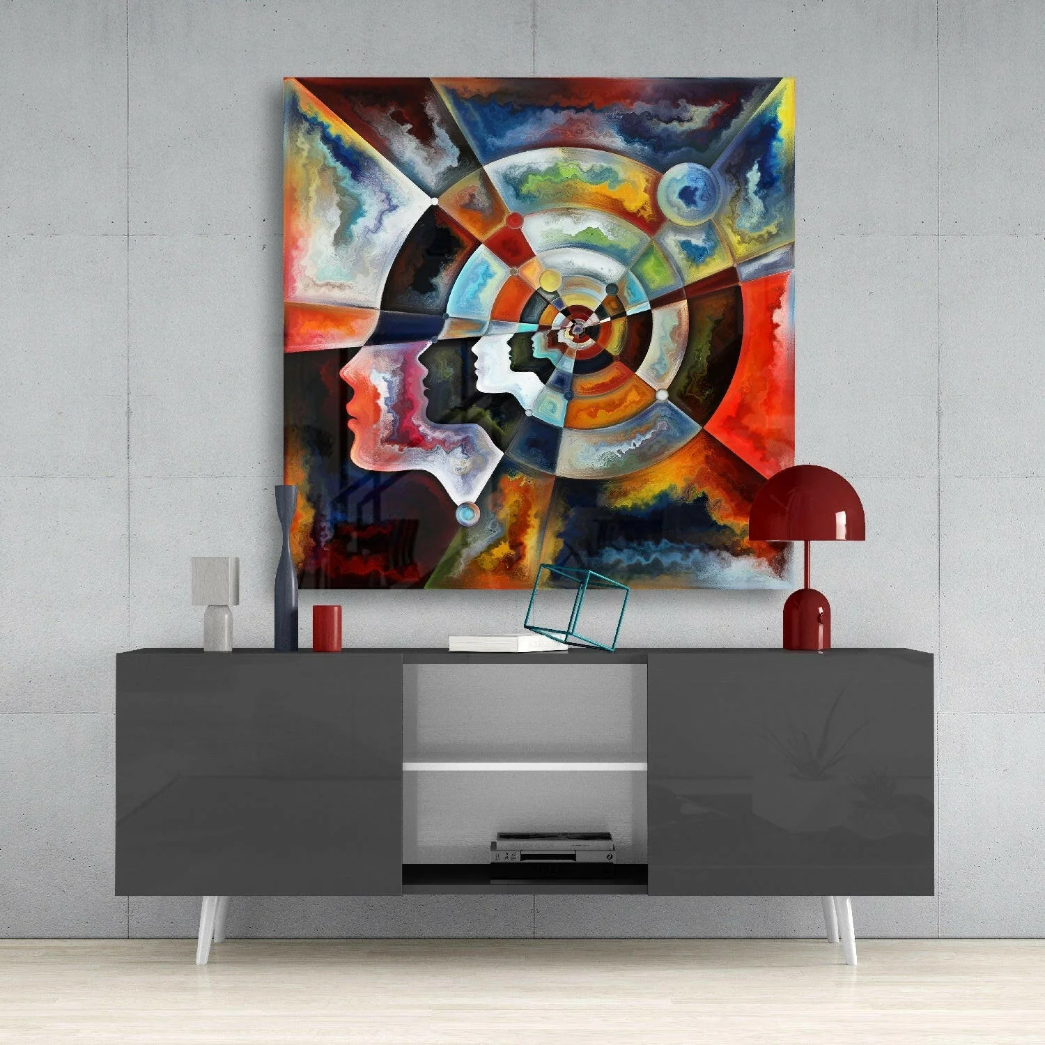 Meditation Glass Wall Art - Image 4