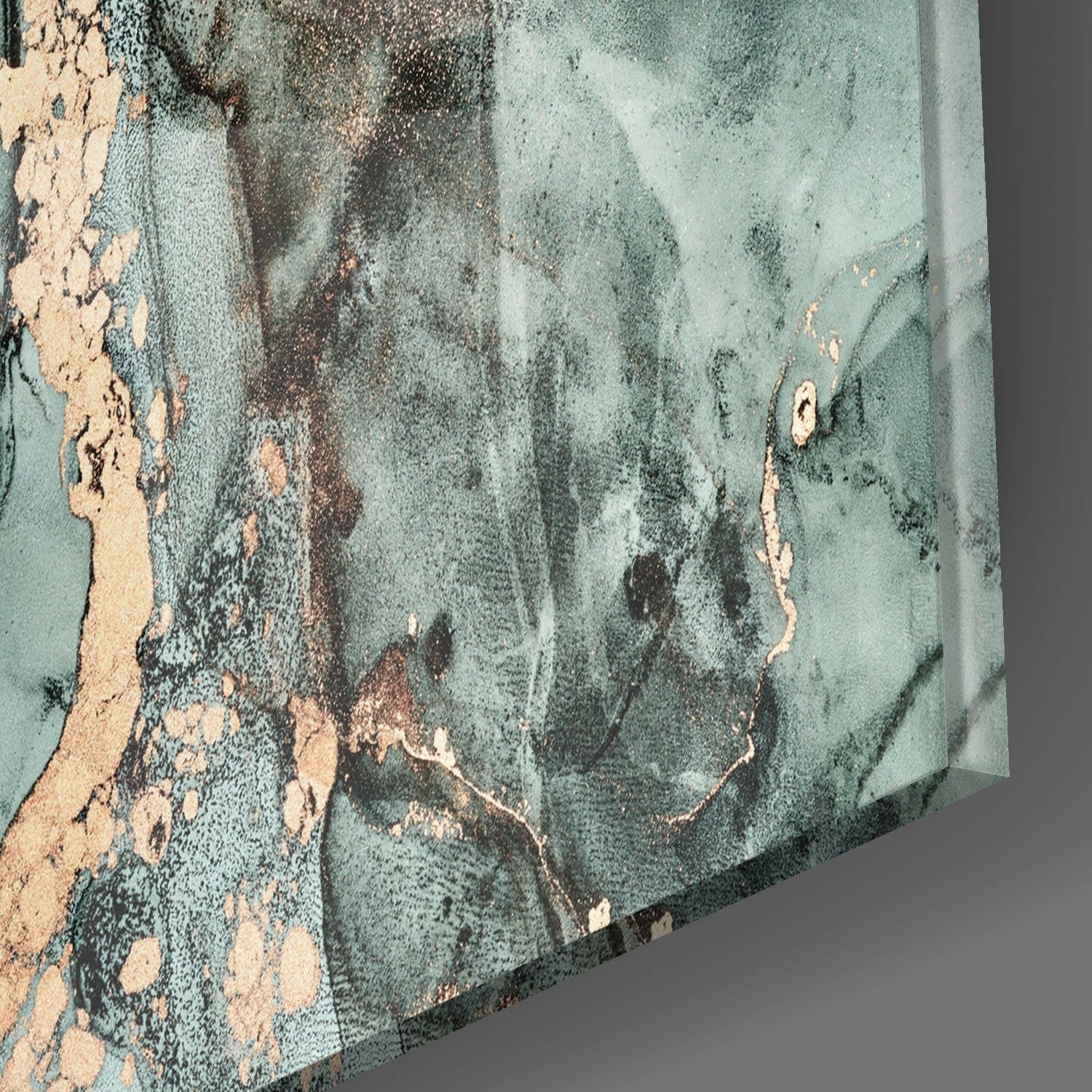 Colored Marble Glass Wall Art - Image 2