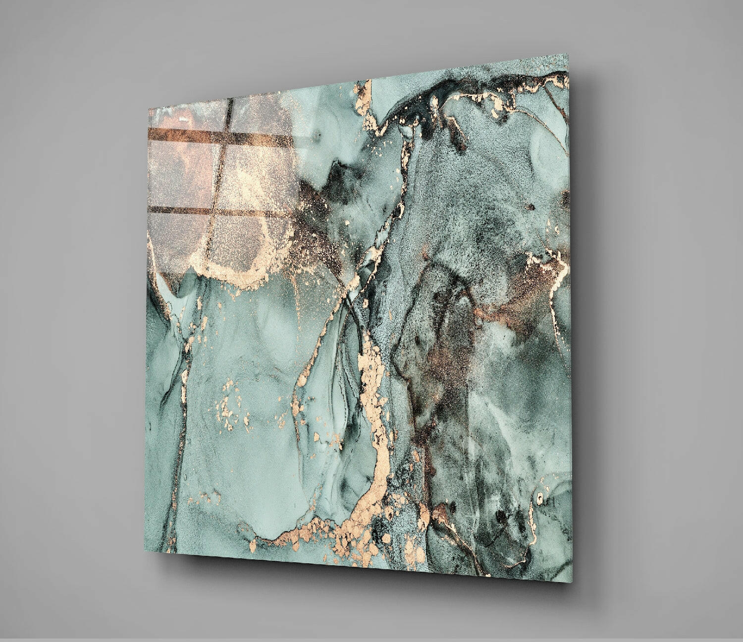 Colored Marble Glass Wall Art - Image 3