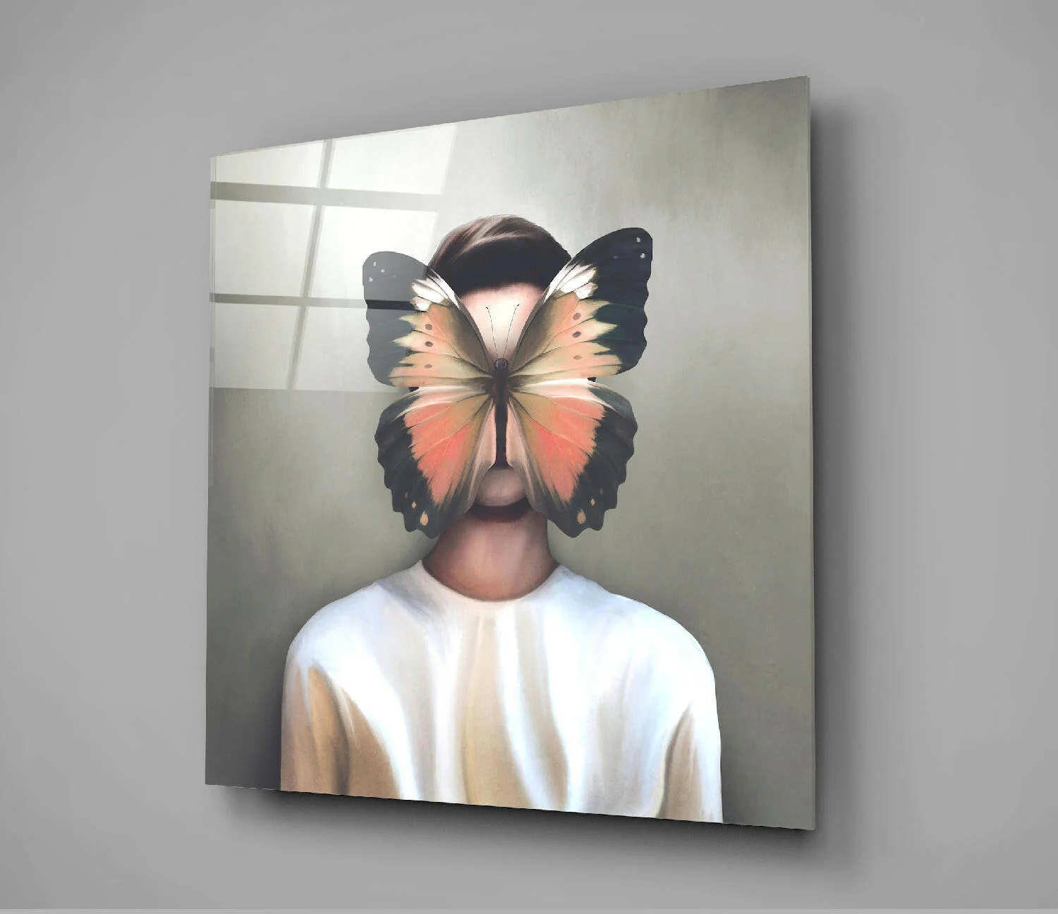 Butterfly Dreams Glass Wall Art - Image 3