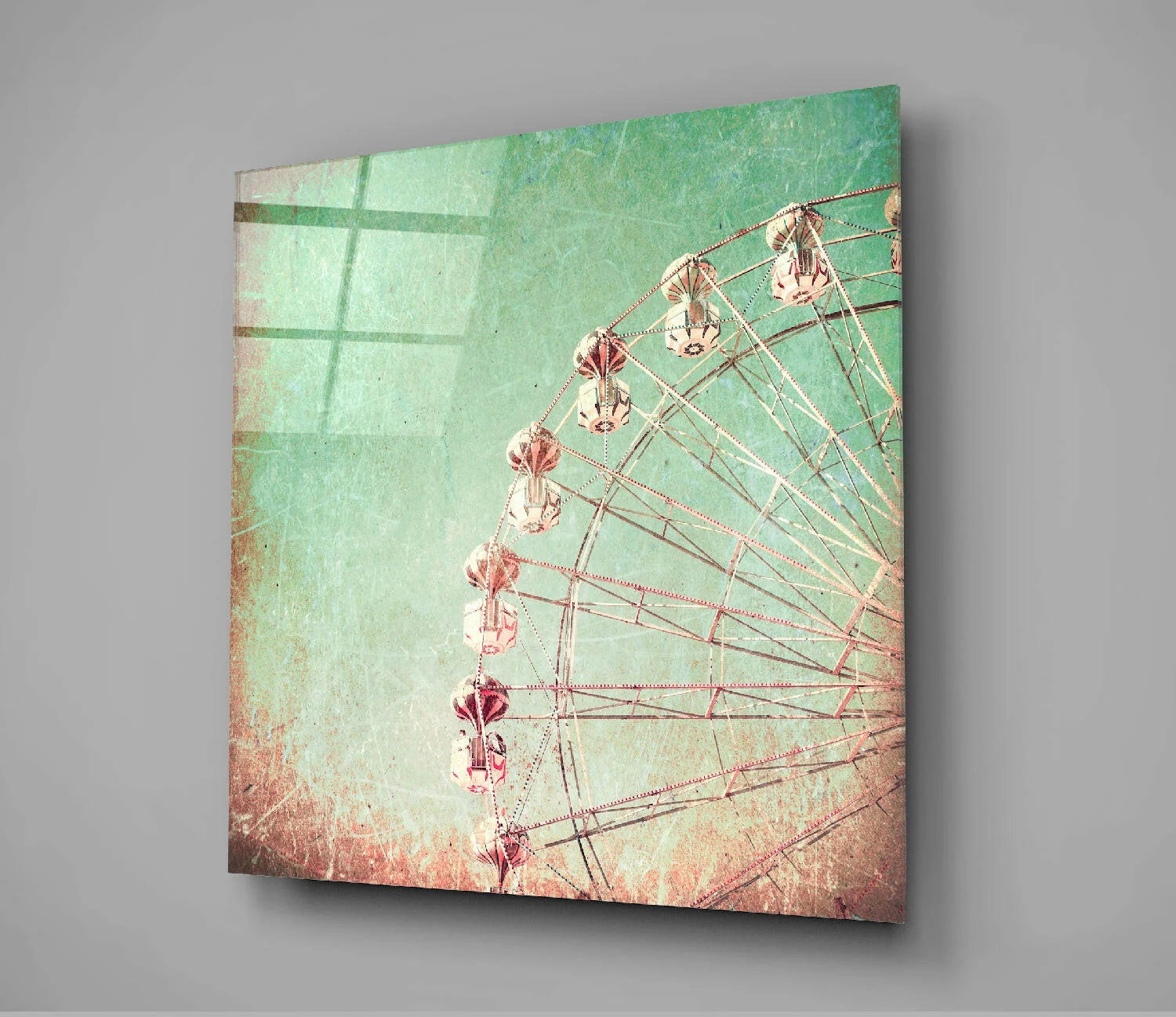 Ferris Wheel Glass Wall Art - Image 3