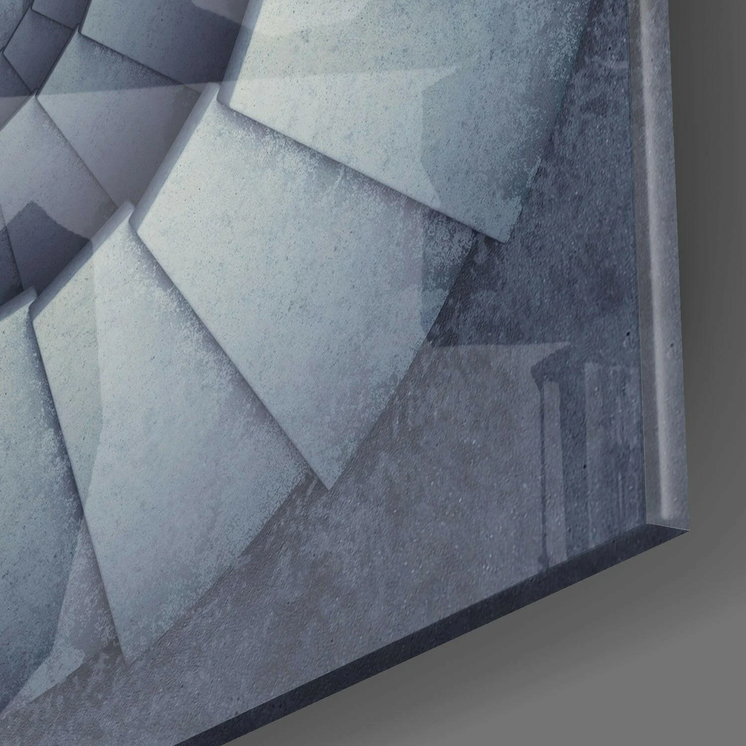 Endless Stairs Glass Wall Art - Image 2