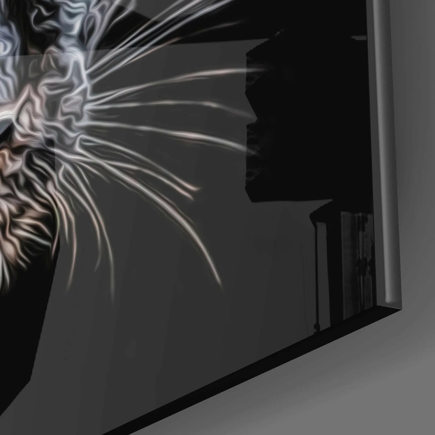 Panther Glass Wall Art - Image 2
