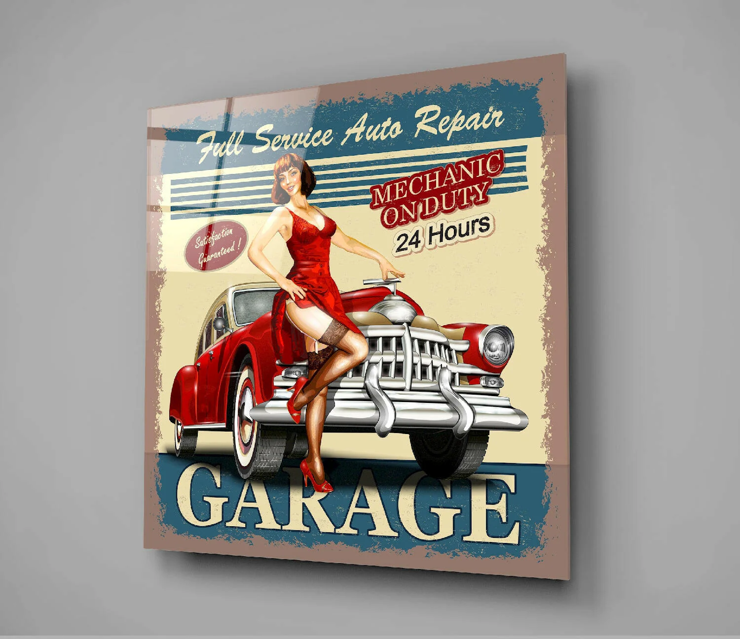 Retro Glass Wall Art - Image 3