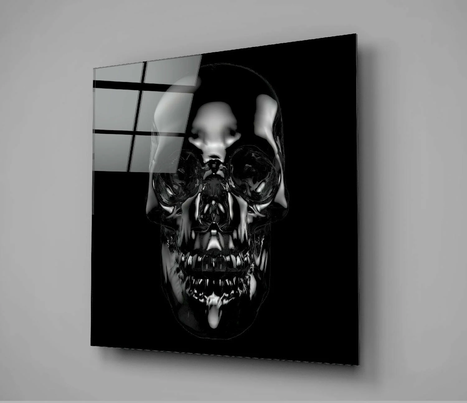 Skull Glass Wall Art - Image 3
