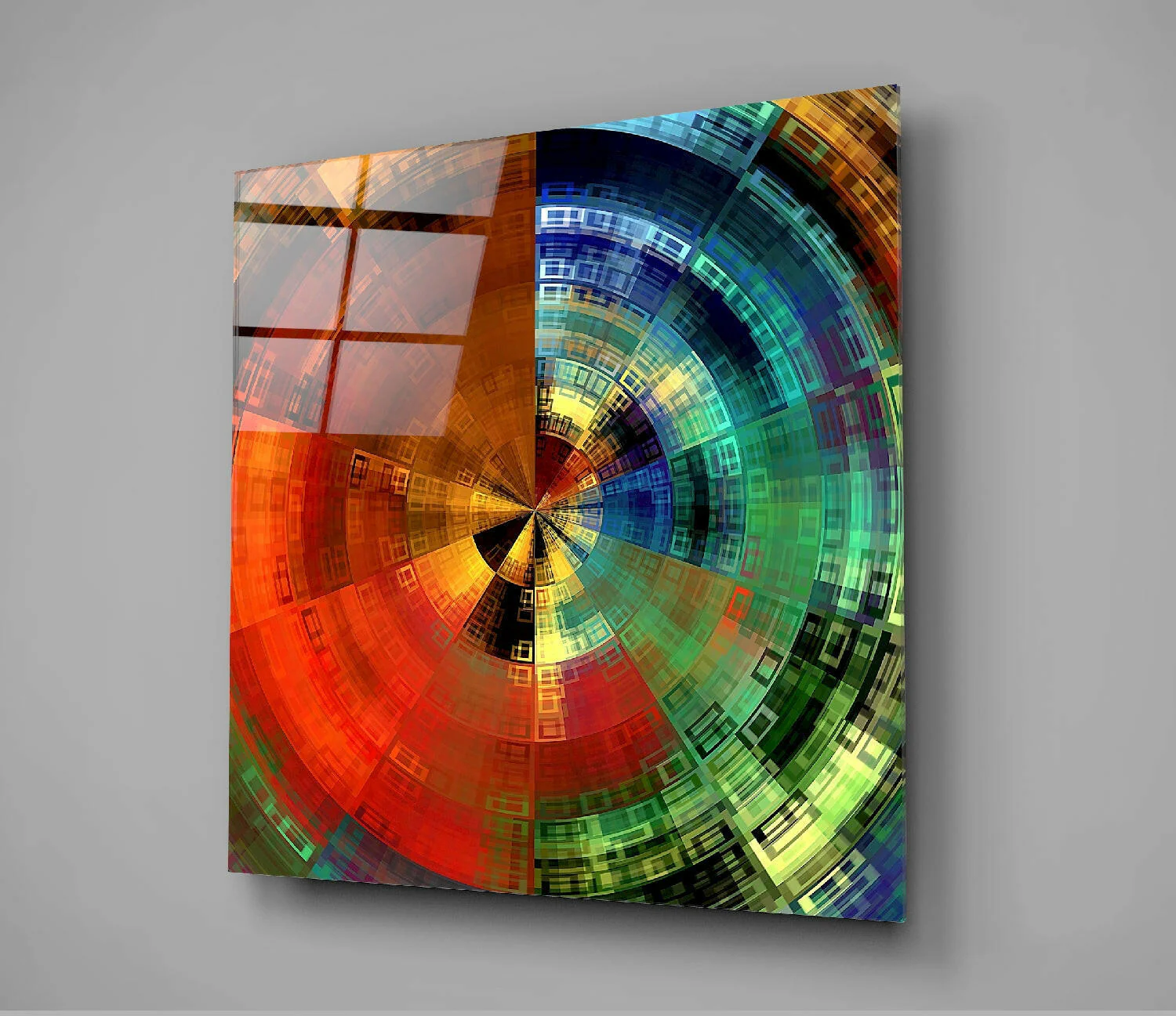 Color Wheel Glass Wall Art - Image 3