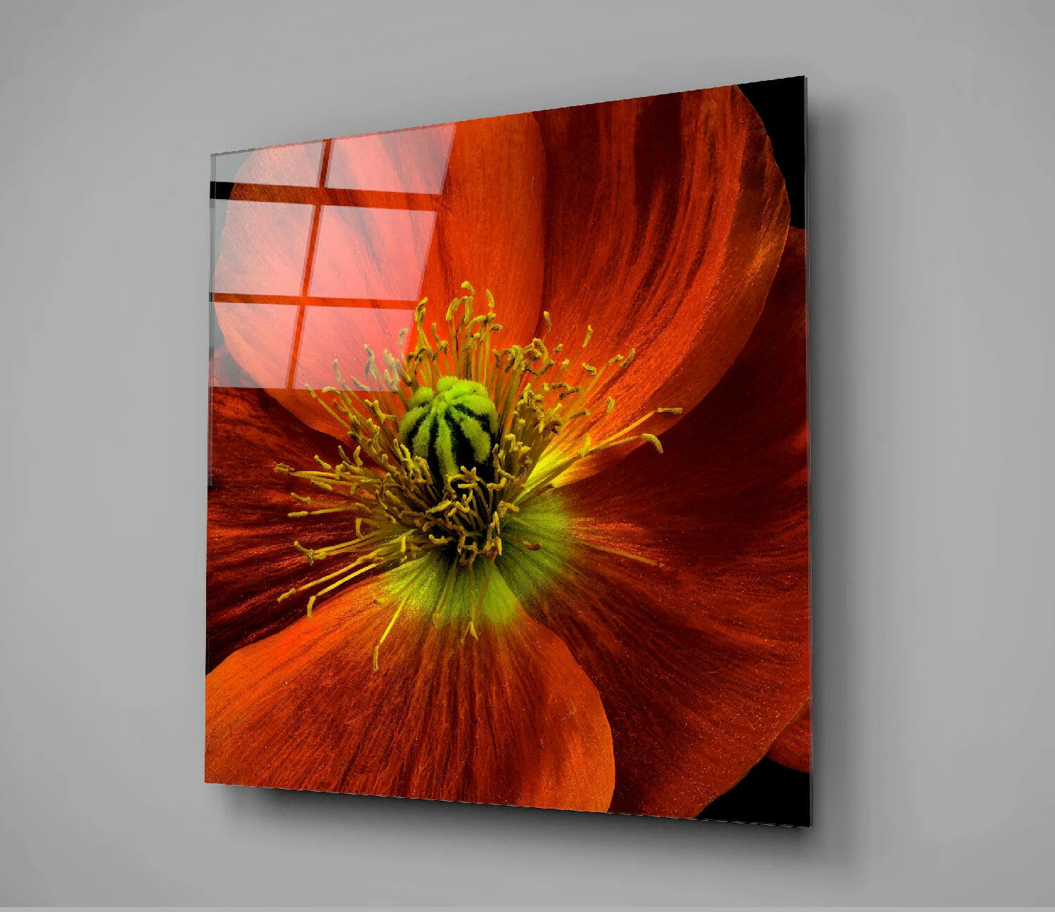 Flower Glass Wall Art - Image 3