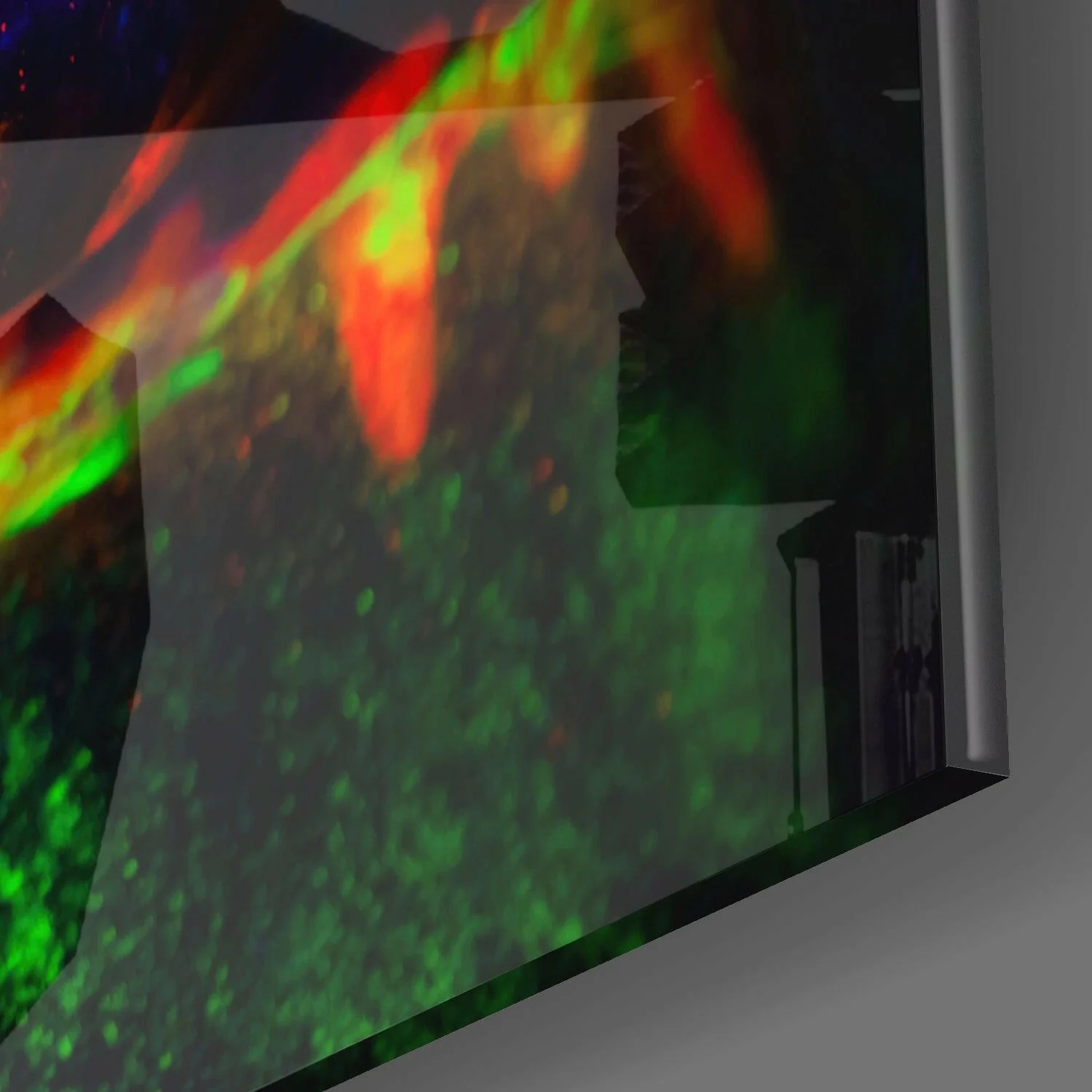 Neon Color Makeup Glass Wall Art - Image 2
