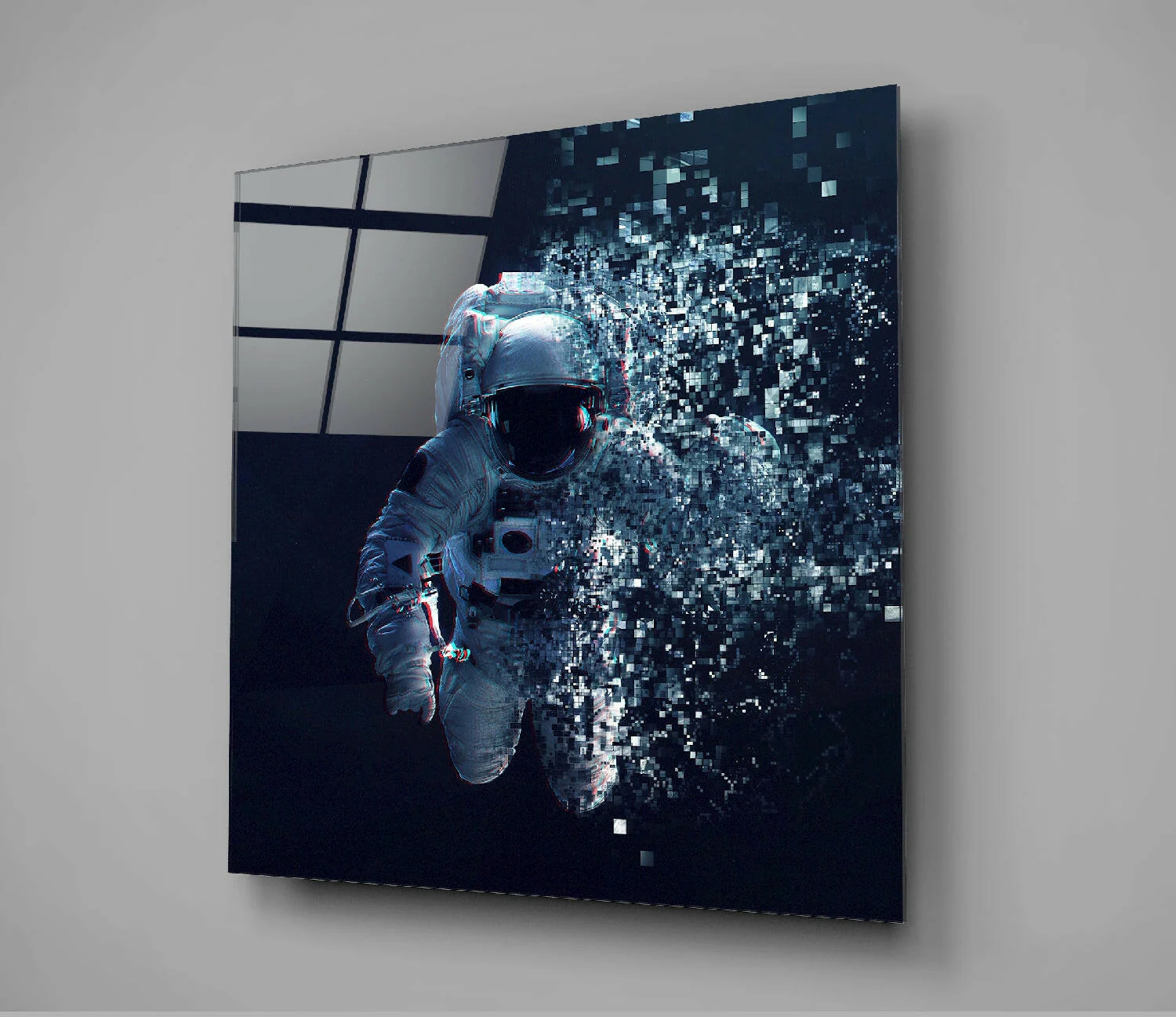 Astronaut Glass Wall Art - Image 3