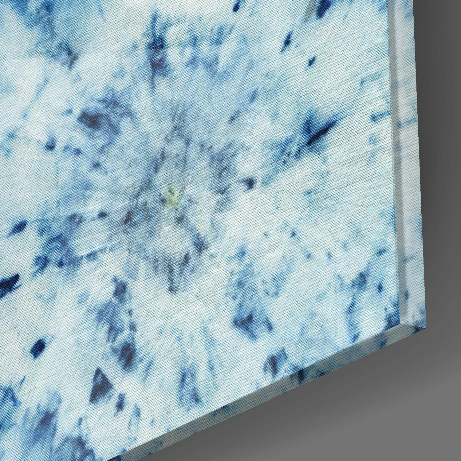 Blue Pattern Glass Wall Art - Image 2