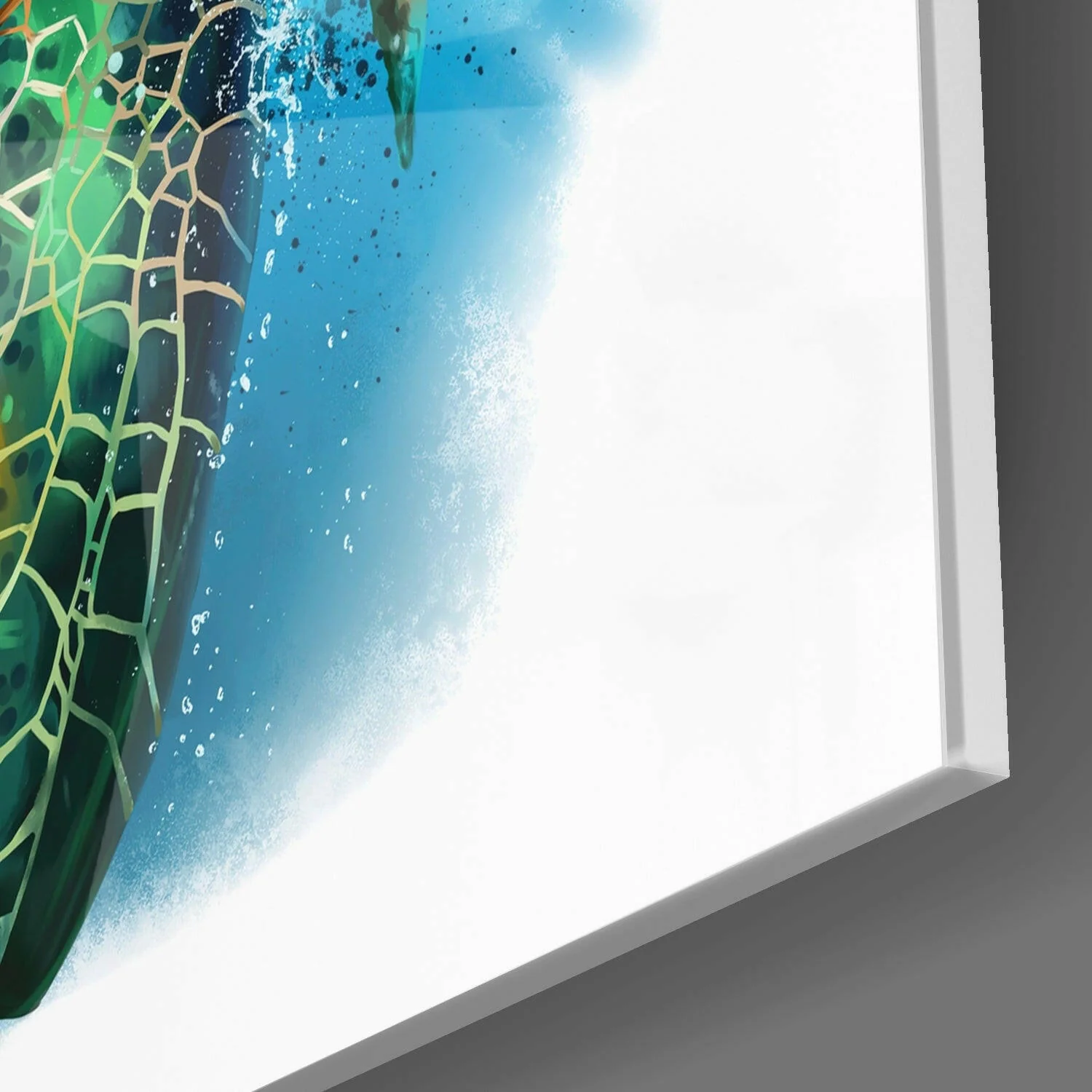 Caretta Caretta Glass Wall Art - Image 2