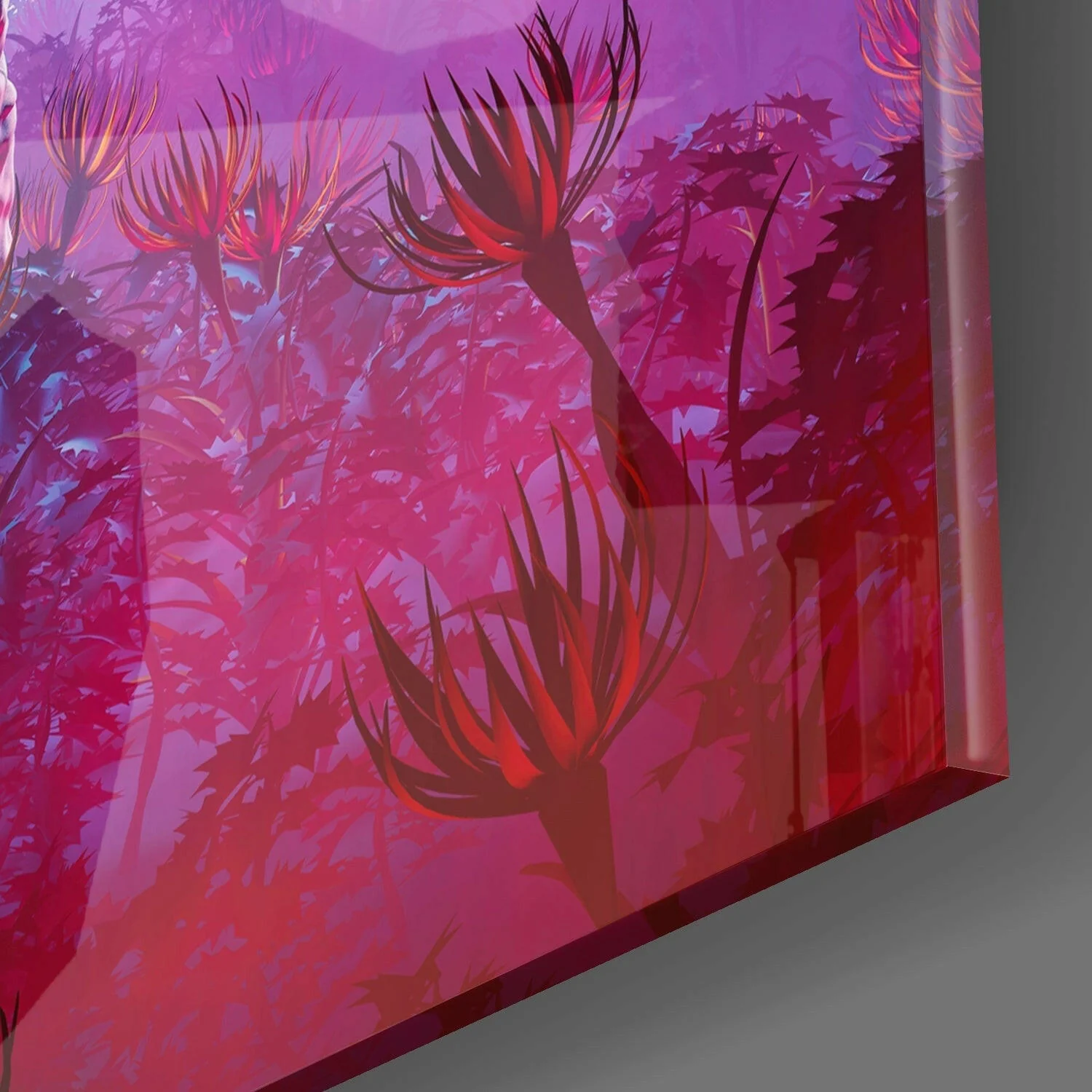 New Worlds Glass Wall Art - Image 2