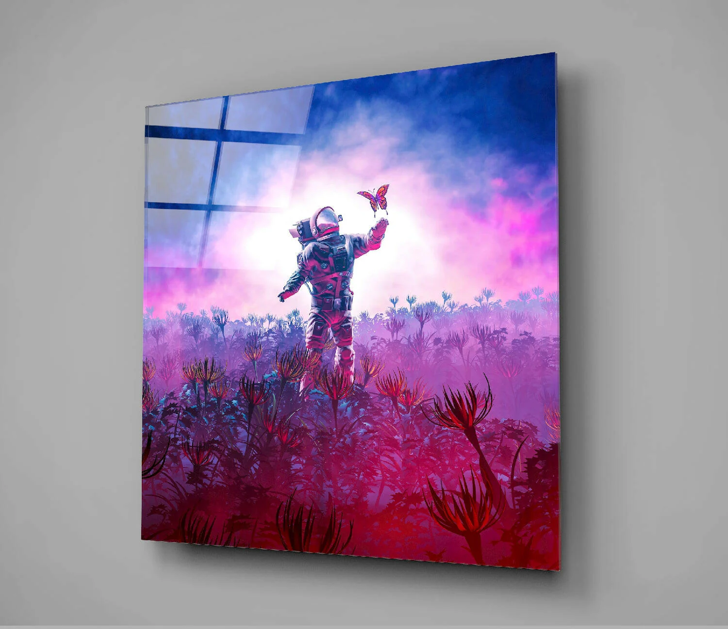 New Worlds Glass Wall Art - Image 3