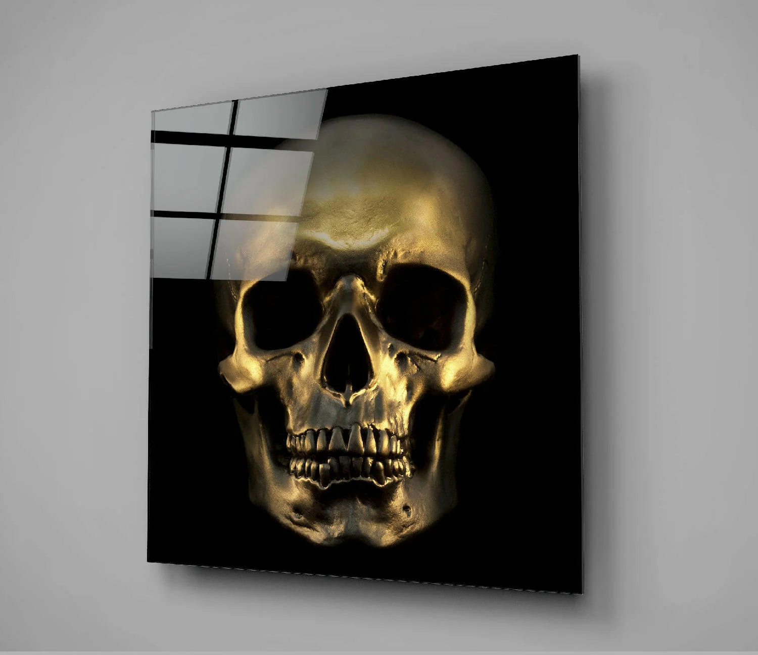 Skull Glass Wall Art - Image 3