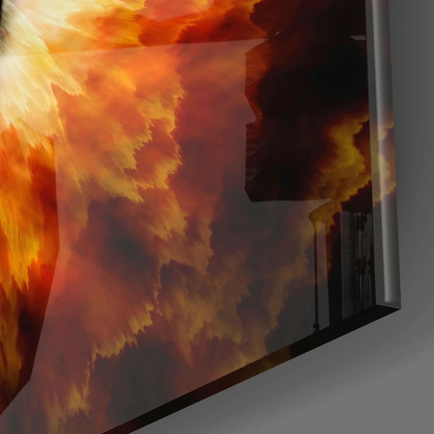Fire Eye Glass Wall Art - Image 2