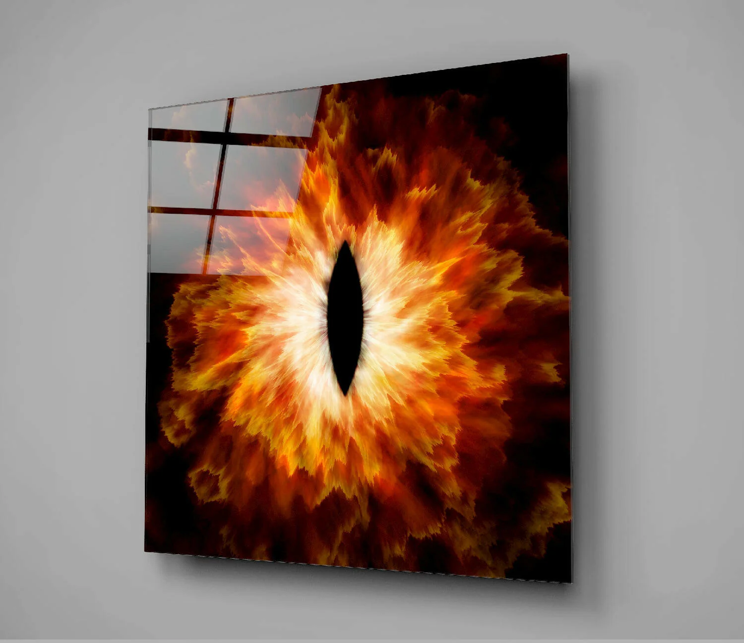 Fire Eye Glass Wall Art - Image 3