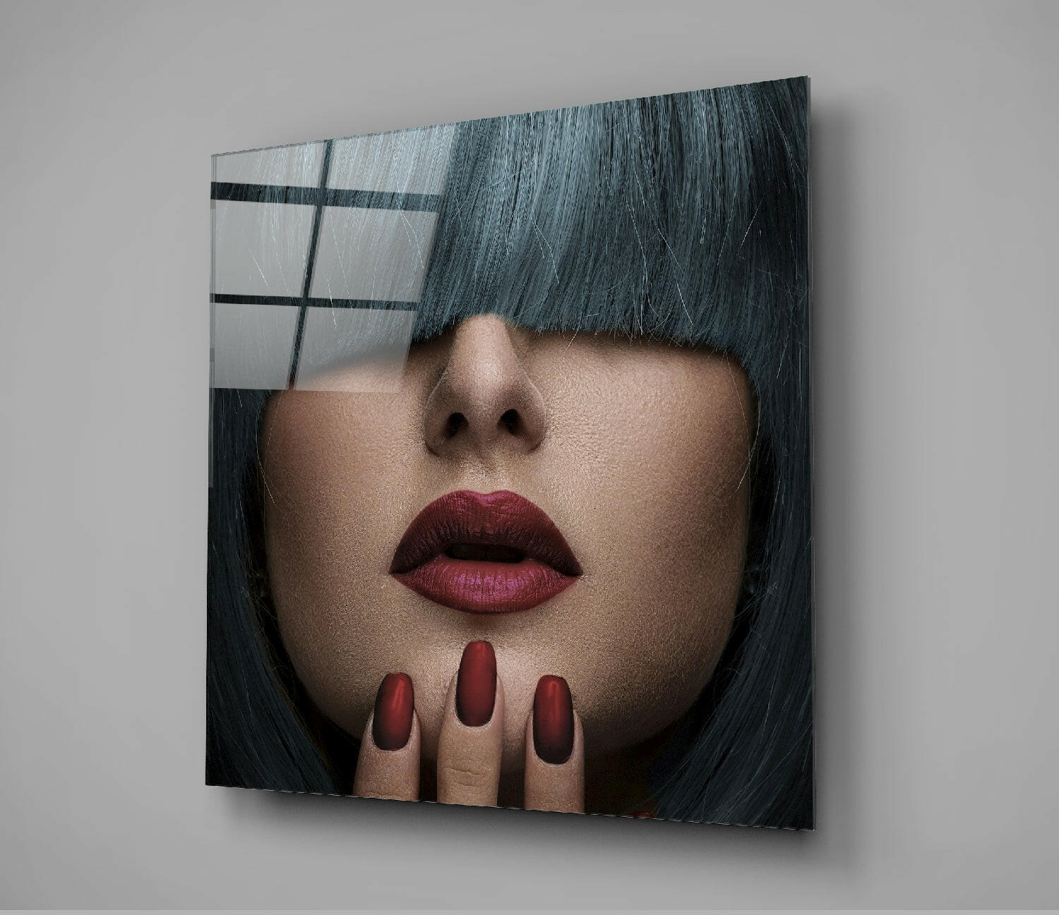 Bangs Glass Wall Art - Image 3