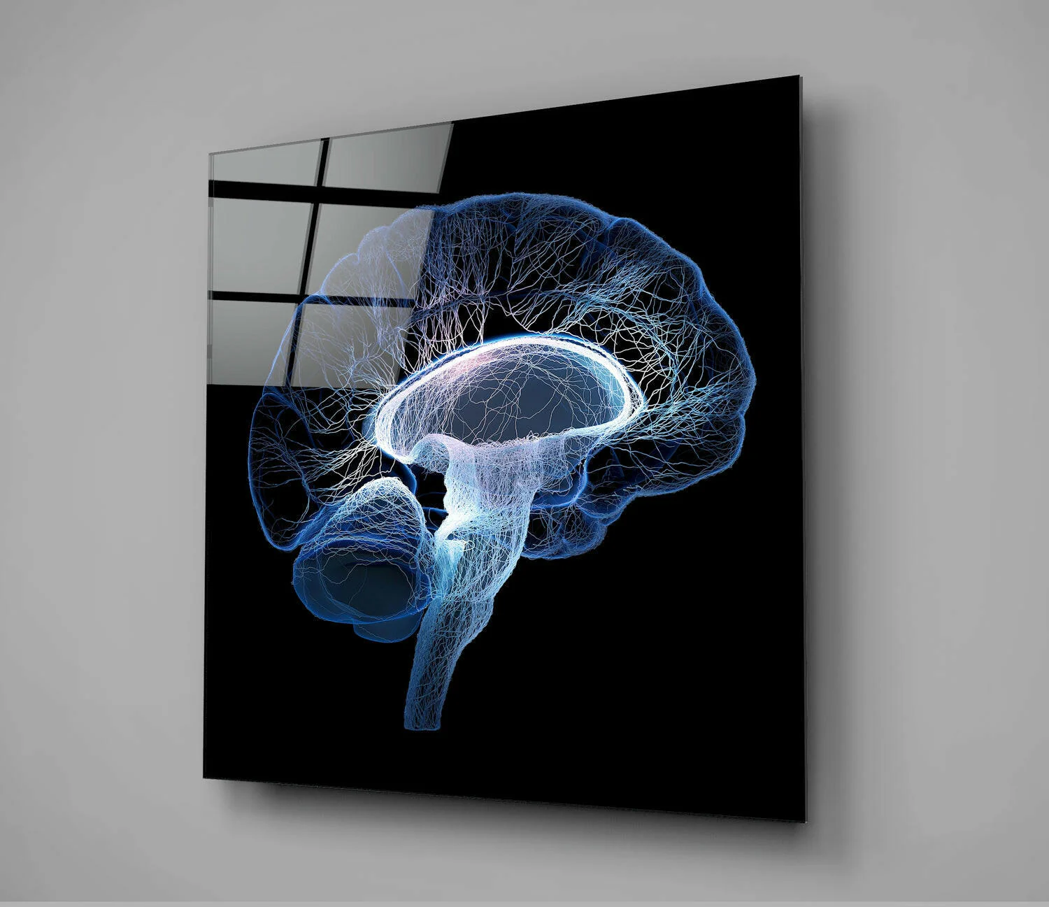Brain Glass Wall Art - Image 2