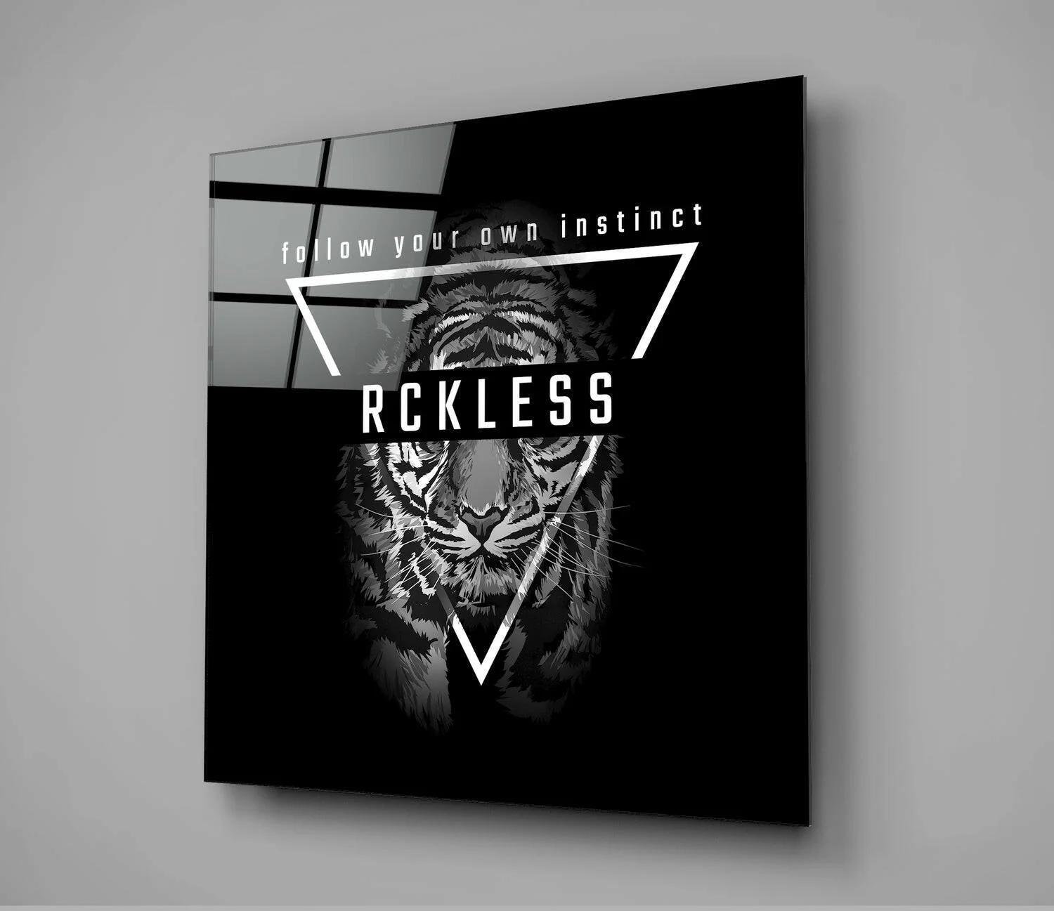 Watch The Instinct Glass Wall Art - Image 2