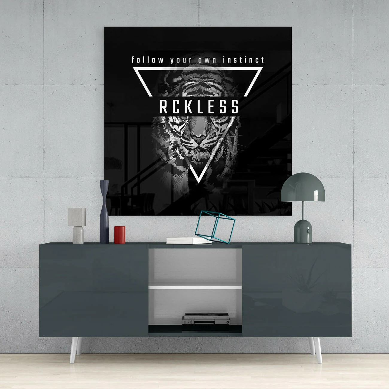Watch The Instinct Glass Wall Art - Image 4