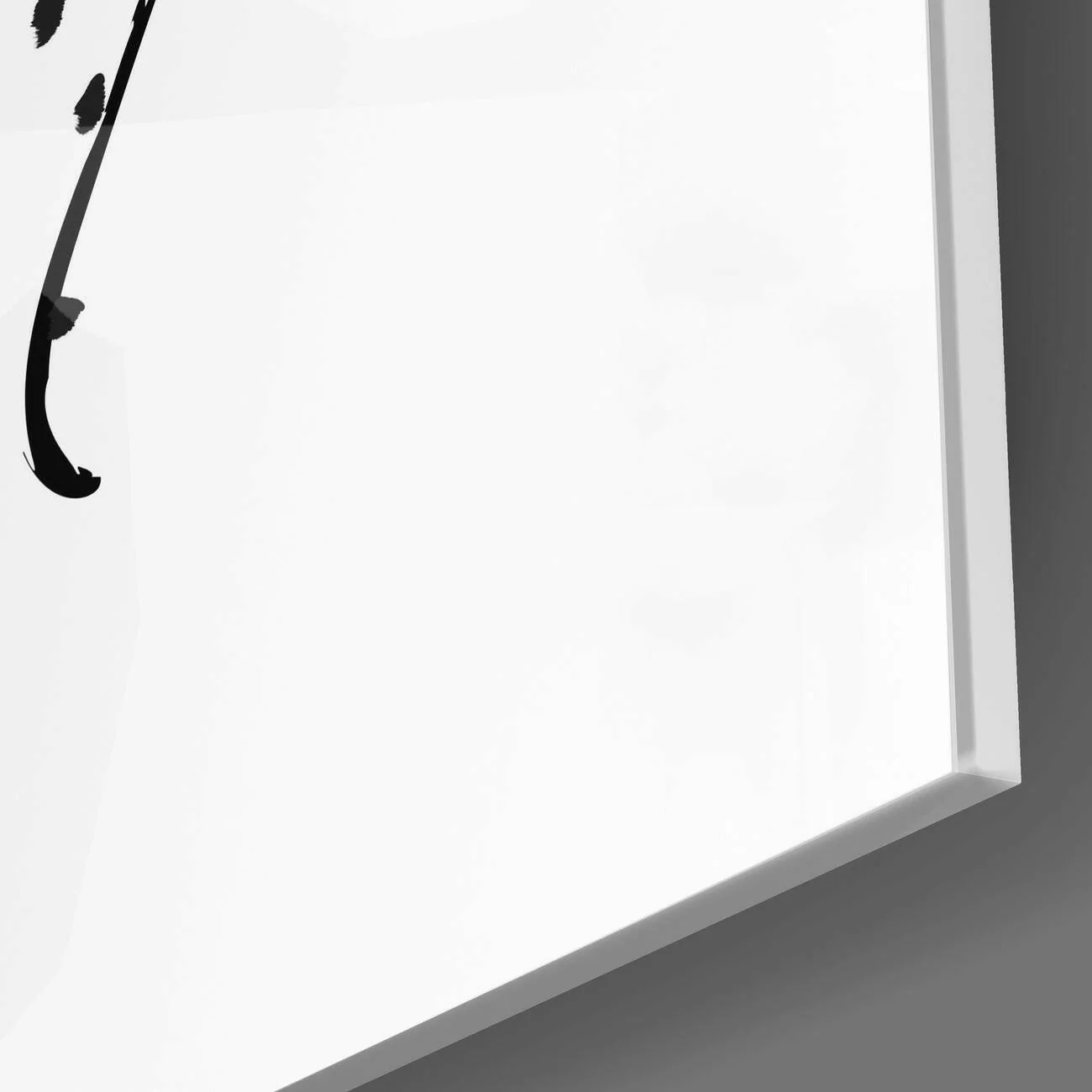 Flower Thoughts Glass Wall Art - Image 3