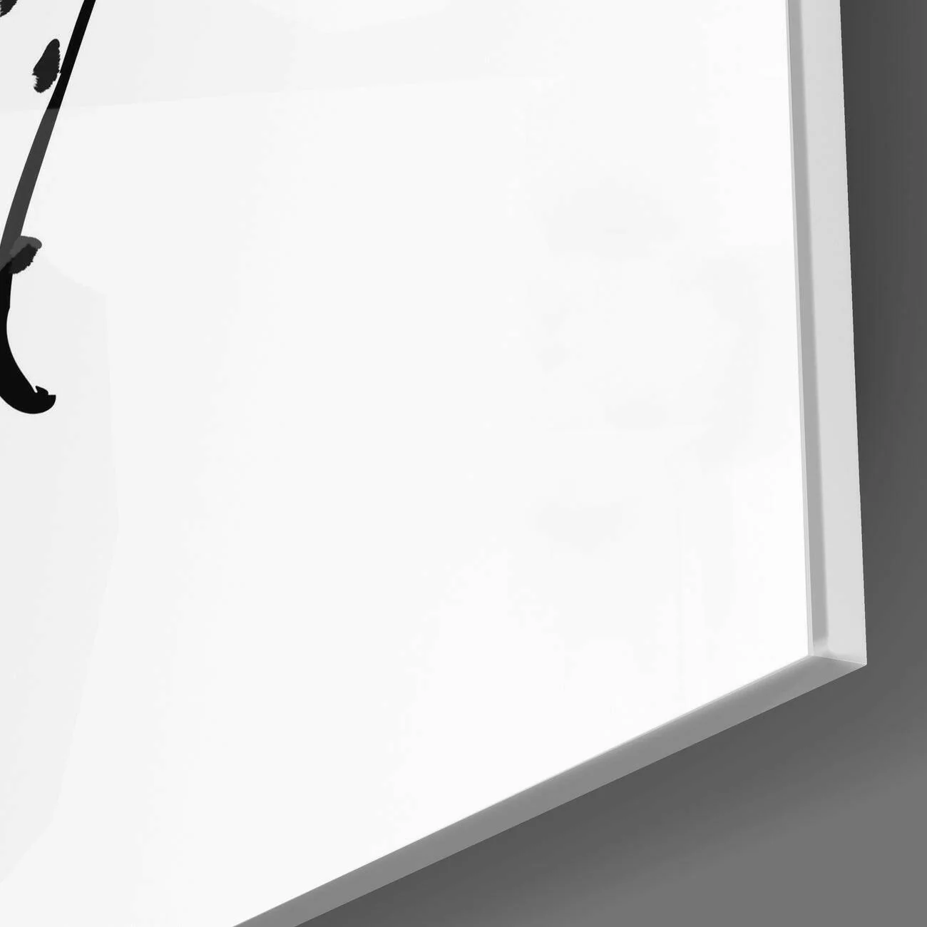 Flower Thoughts Glass Wall Art - Image 3