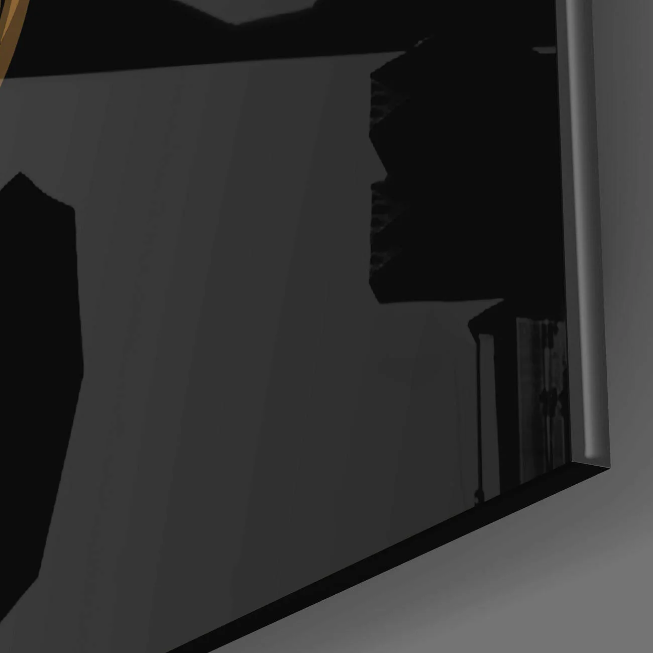 Lion Glass Wall Art - Image 3