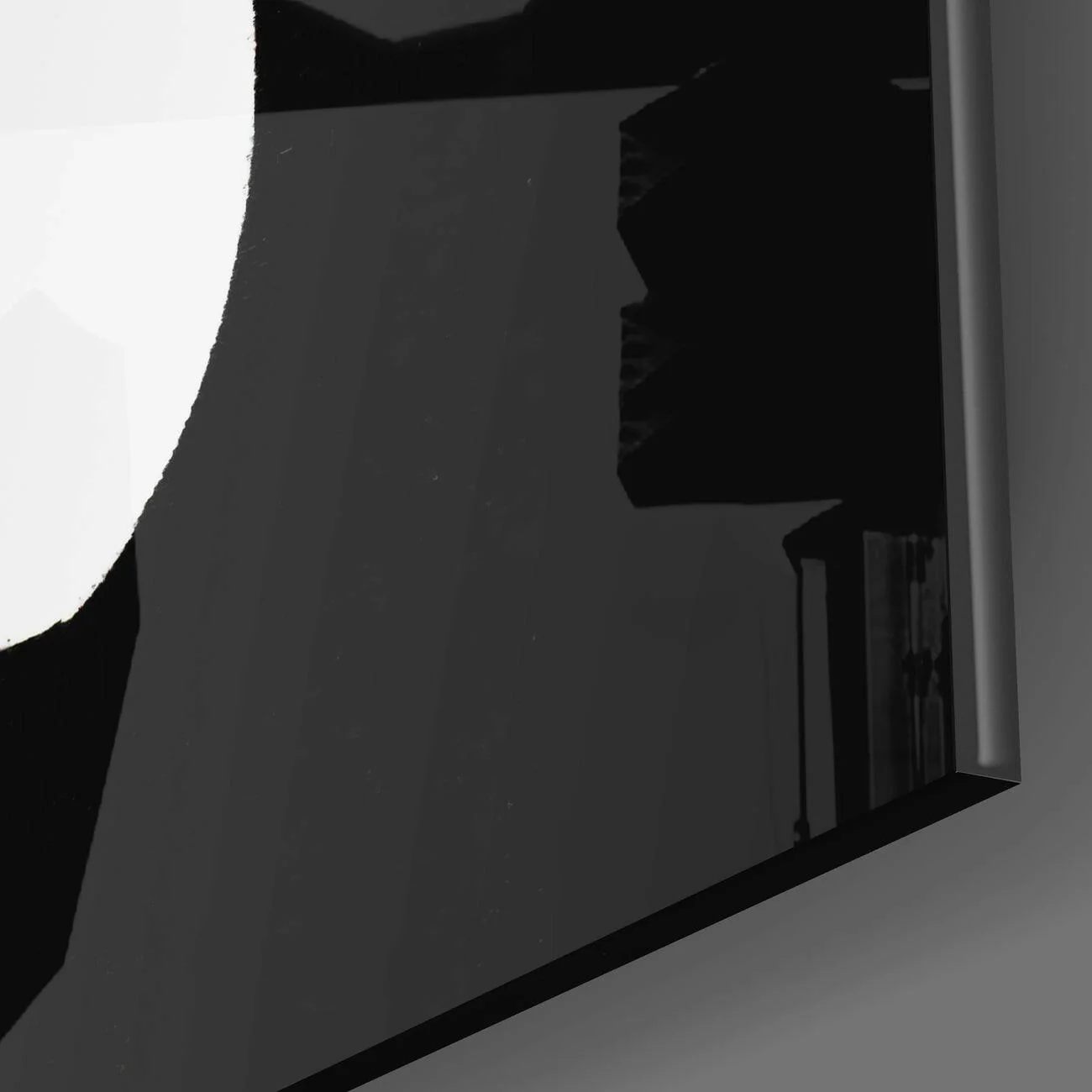 Black Glass Wall Art - Image 3