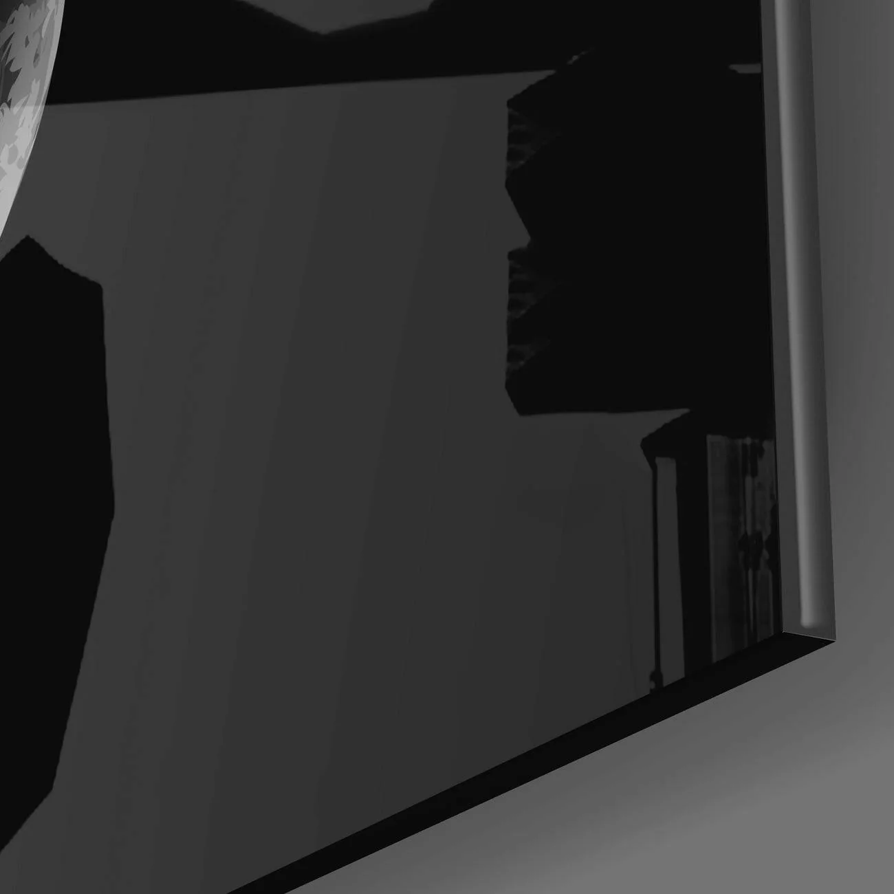 Eclipse Glass Wall Art - Image 3