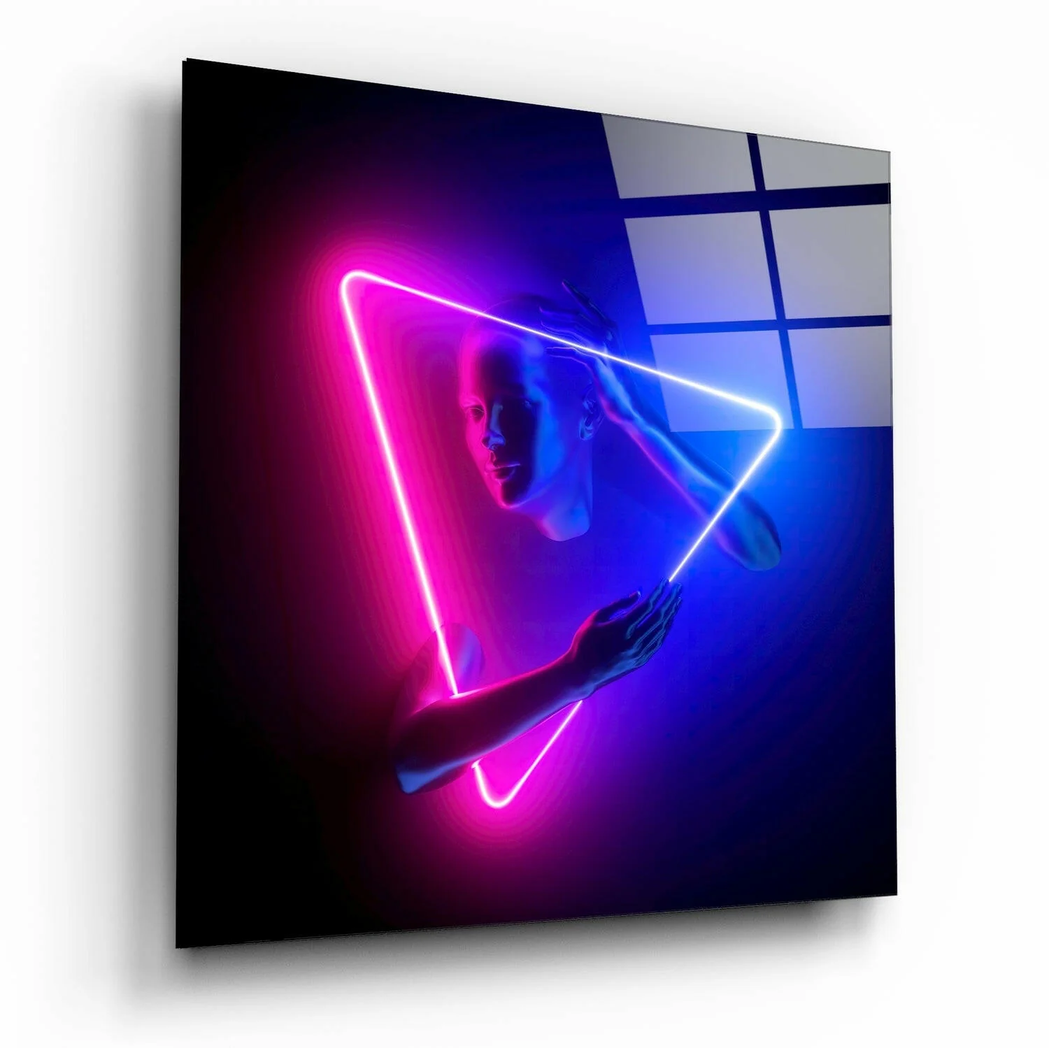 Limits Glass Wall Art