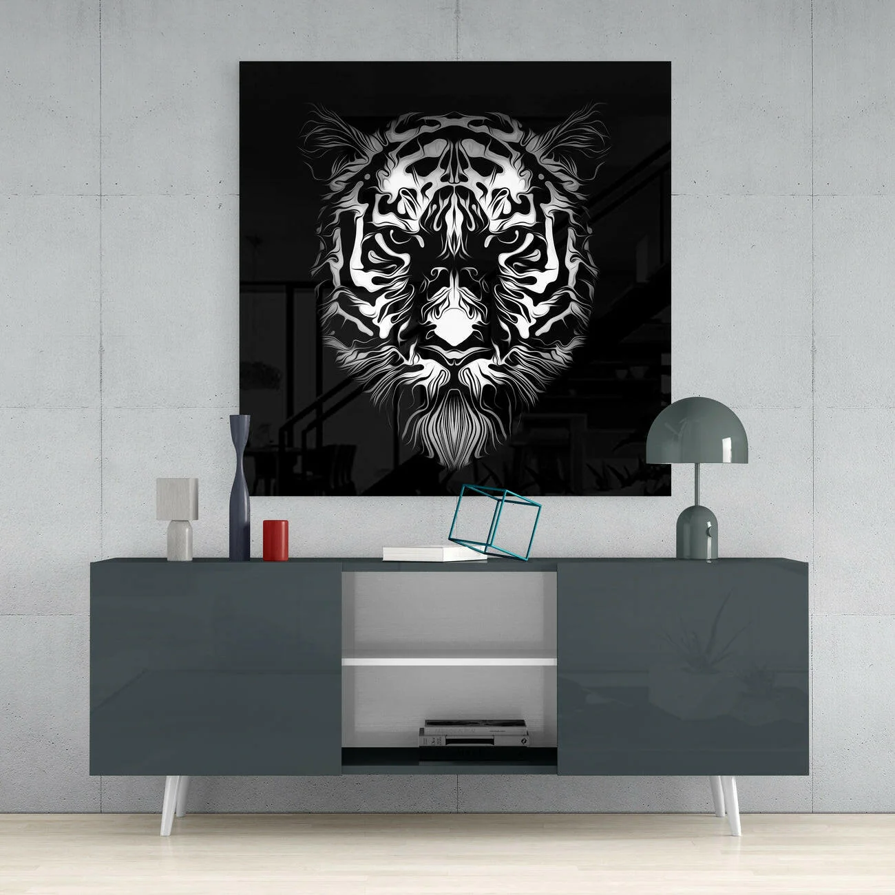 Anger Glass Wall Art - Image 4