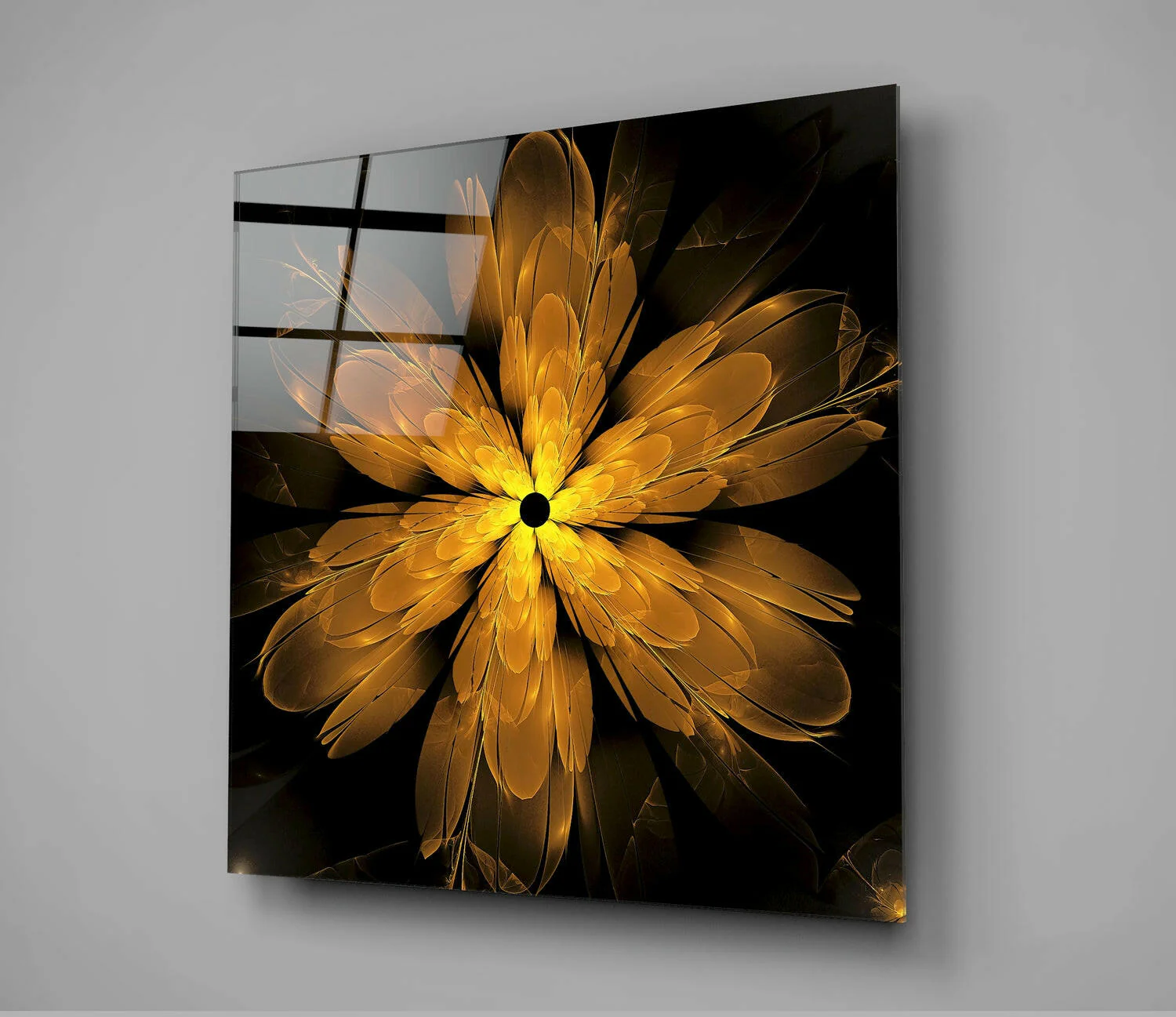 Flower Glass Wall Art - Image 2