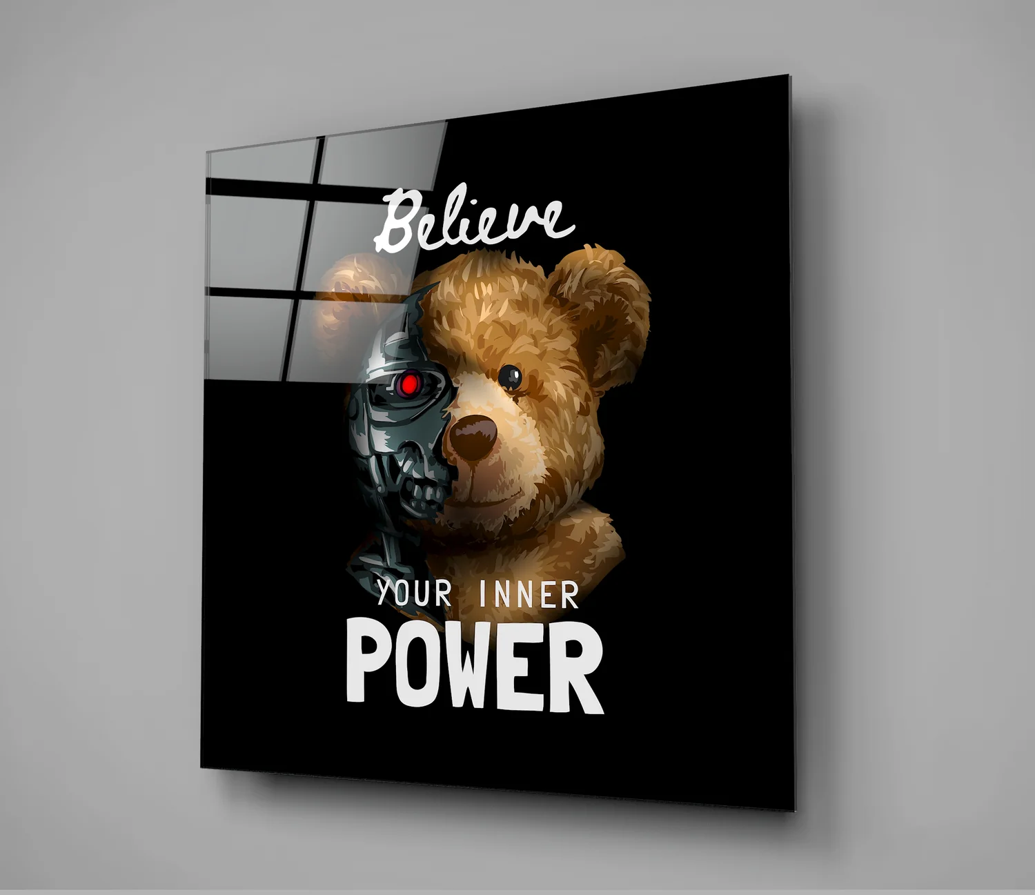 Inner Power Glass Wall Art - Image 2
