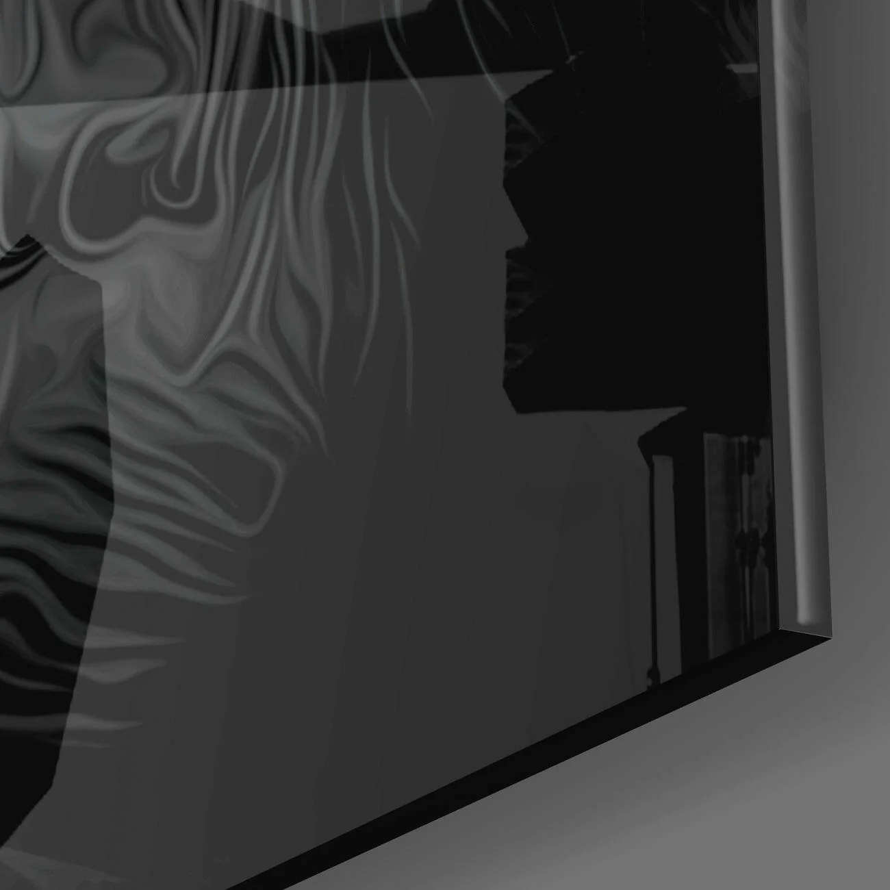 Wise Monkey Glass Wall Art - Image 3