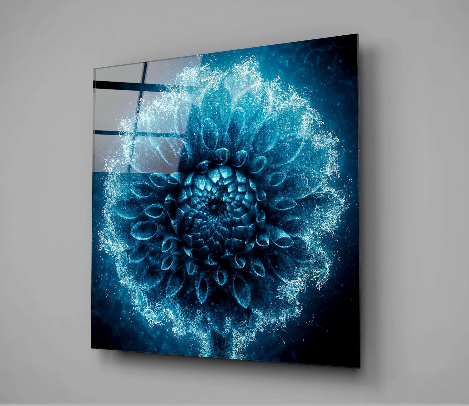Flower Glass Wall Art - Image 2