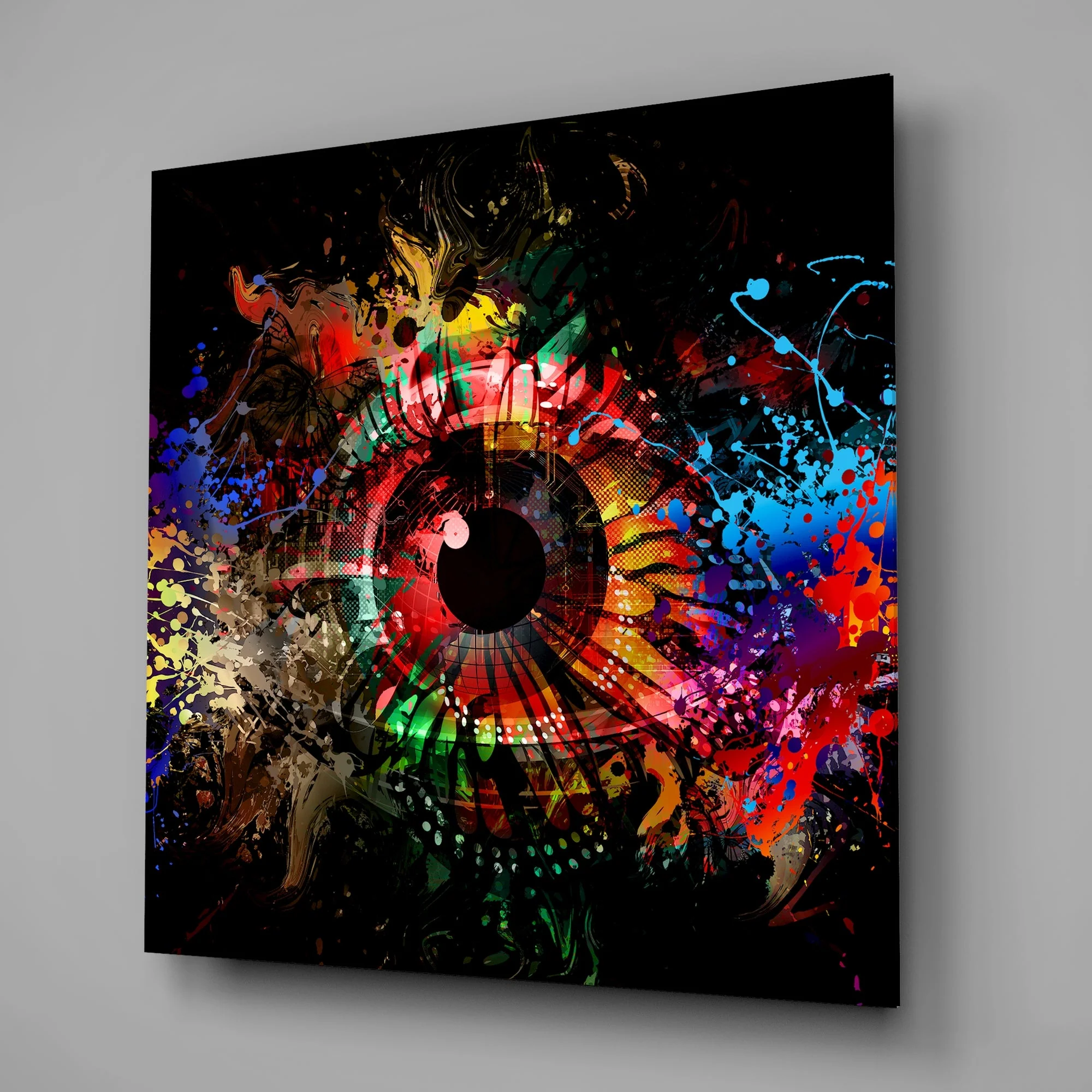Illustration Eye Glass Wall Art - Image 2