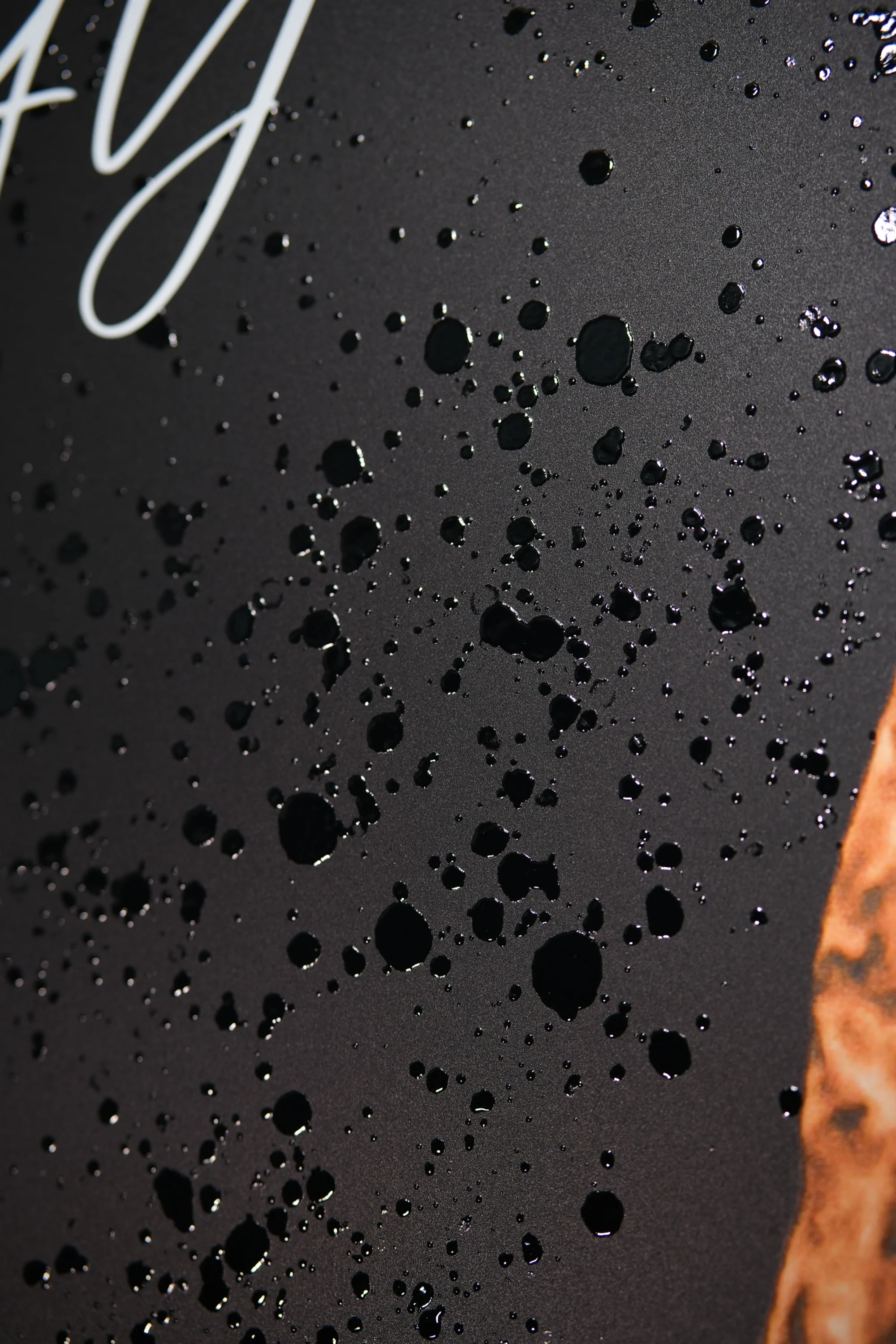 Lacquer Rain King — Haptic 3D Embossed + Pure Gloss Lacquer Print - Image 4