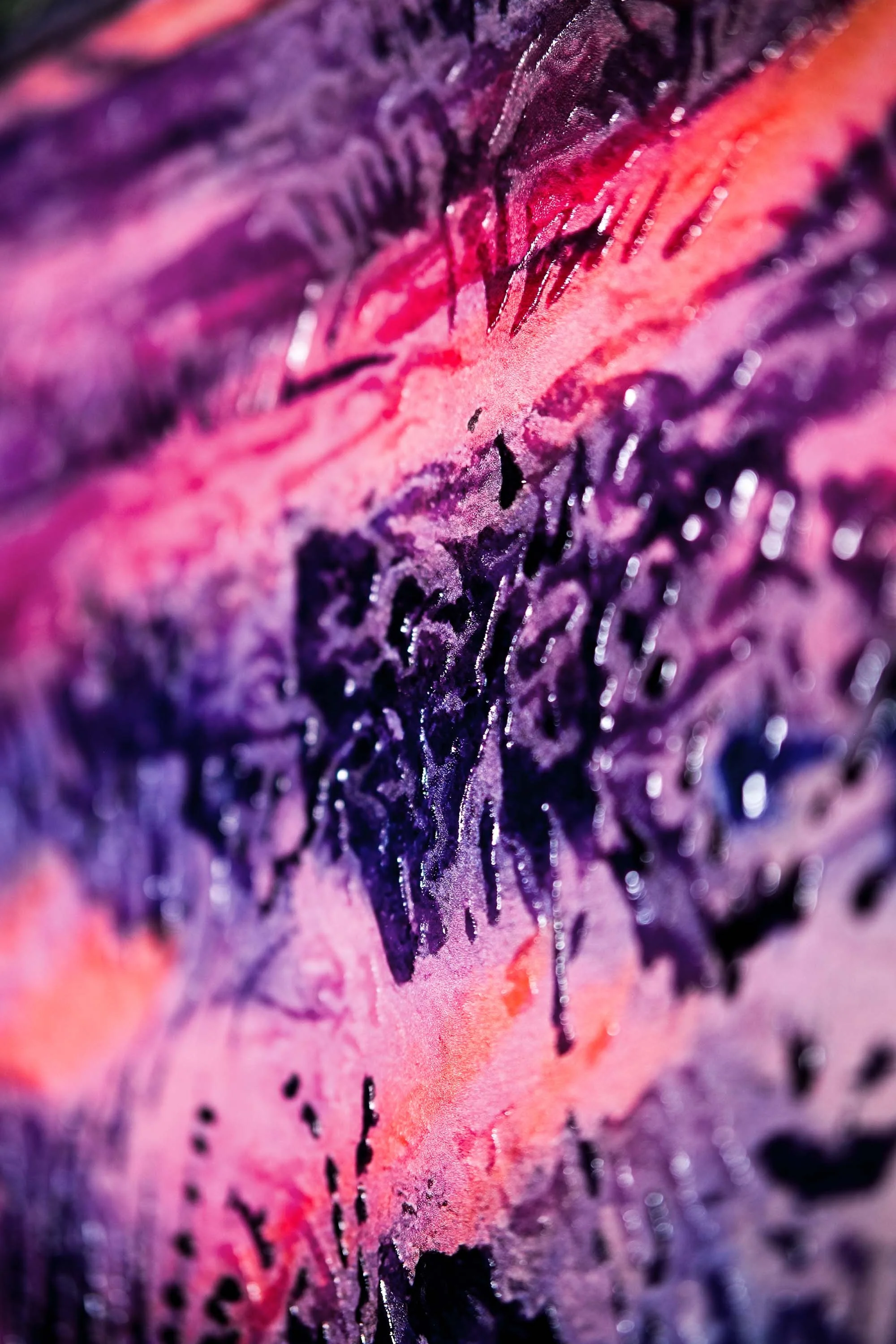 Lavender Sunset Tree — 3D Haptic Embossed High-Gloss Luxury Wall Art - Image 5