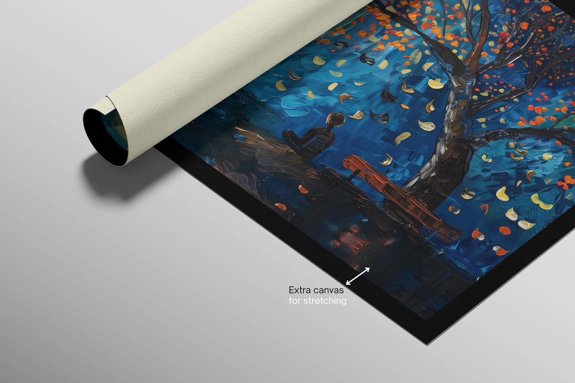 Lunar Serenade — Haptic 3D Embossed + High-Gloss Lacquer Print - Image 10