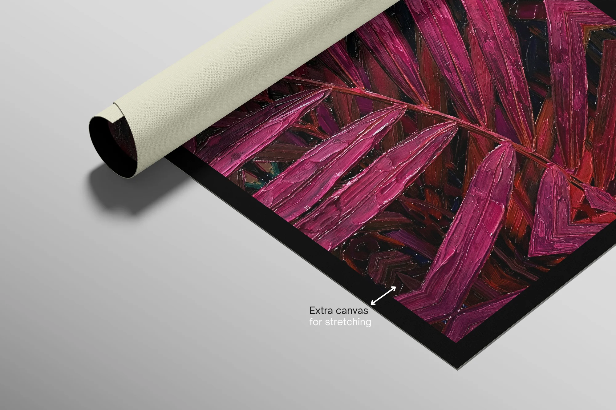 Magenta Midnight Frond — A Sculpted Pulse of Tropical Velvet - Image 10