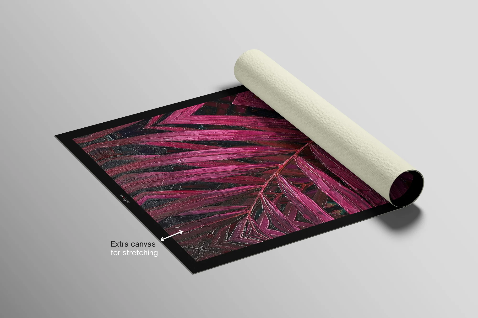 Magenta Midnight Frond — A Sculpted Pulse of Tropical Velvet - Image 8