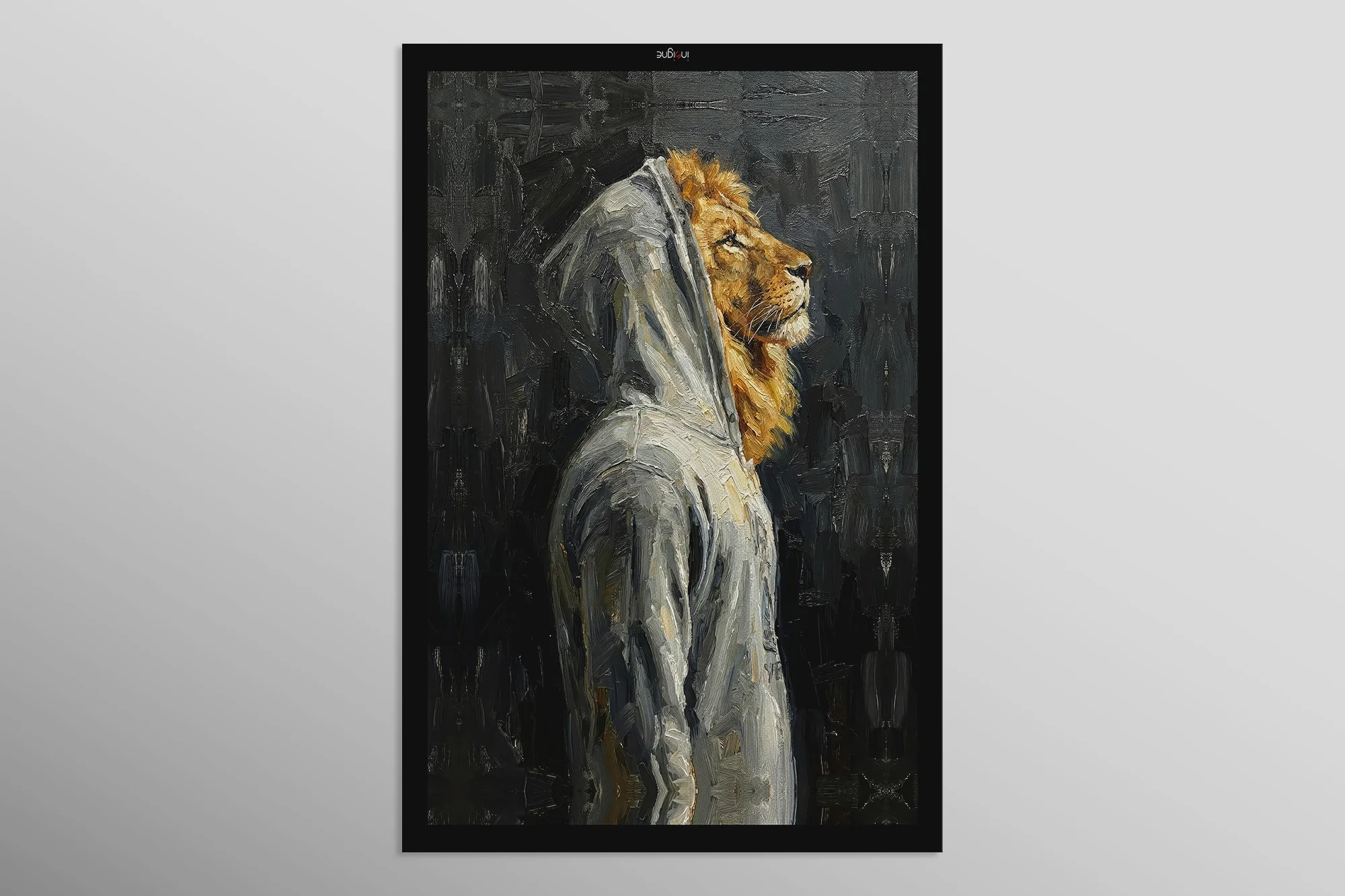 Majestic Urban Monarch — A 3D Impasto Portrait of Street Royalty - Image 16